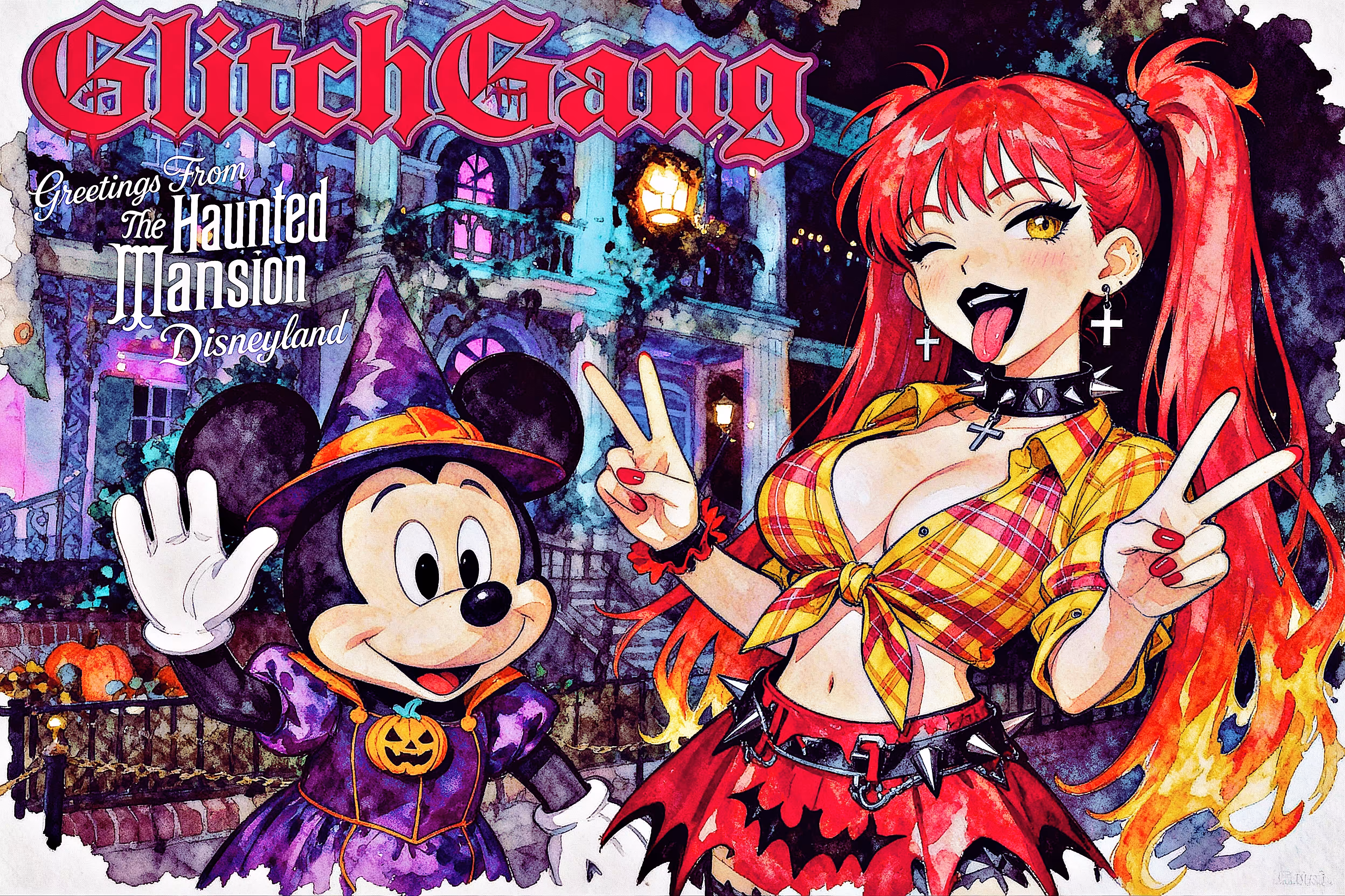 Haunted Mansion, Disneyland - Blaze Hikari