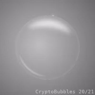 CryptoBubbles - Gainsboro Grey