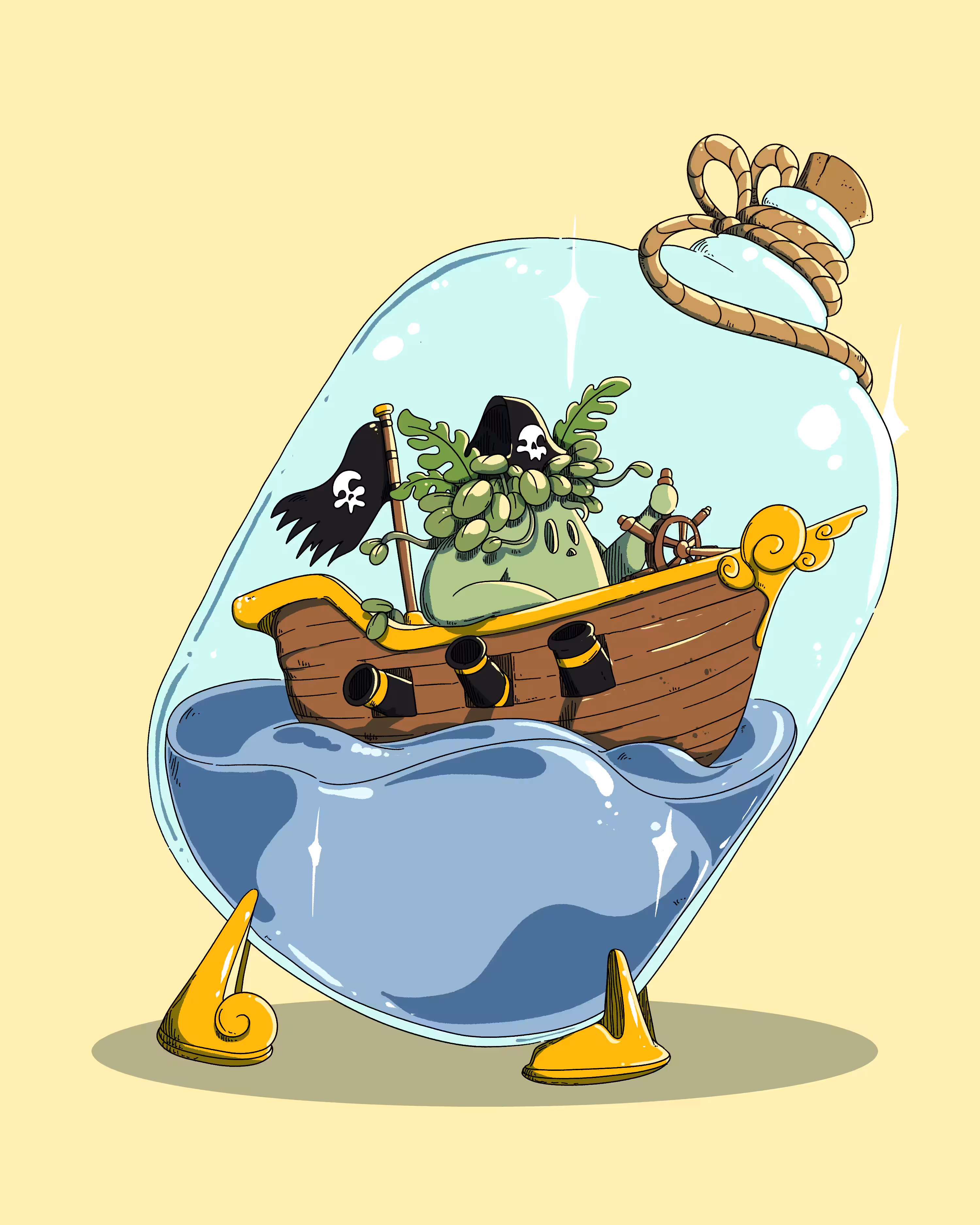 MATABOLONG - PIRATE TERRARIUM PLANT