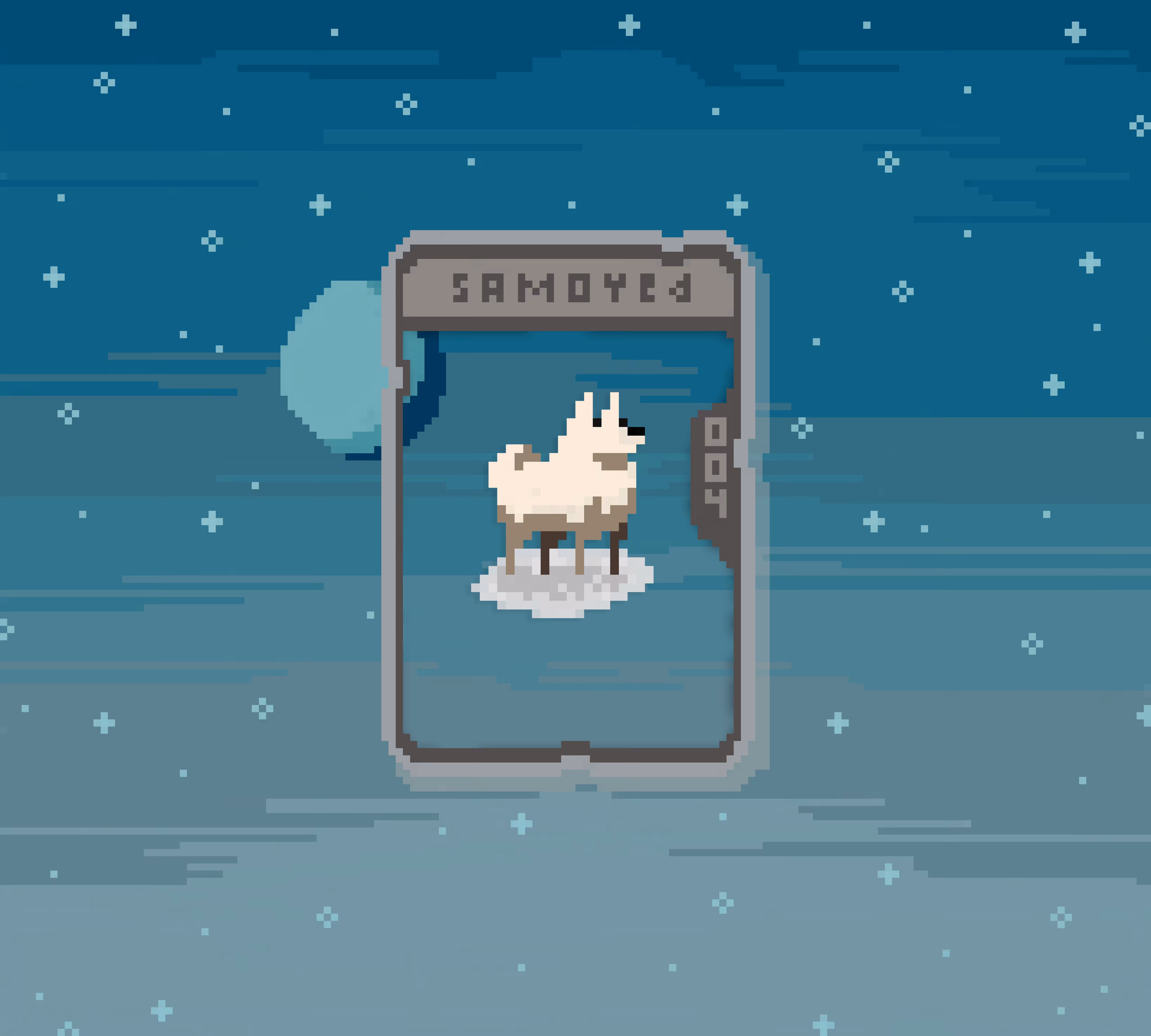 Samoyed Dog Card | #004 | Full Art