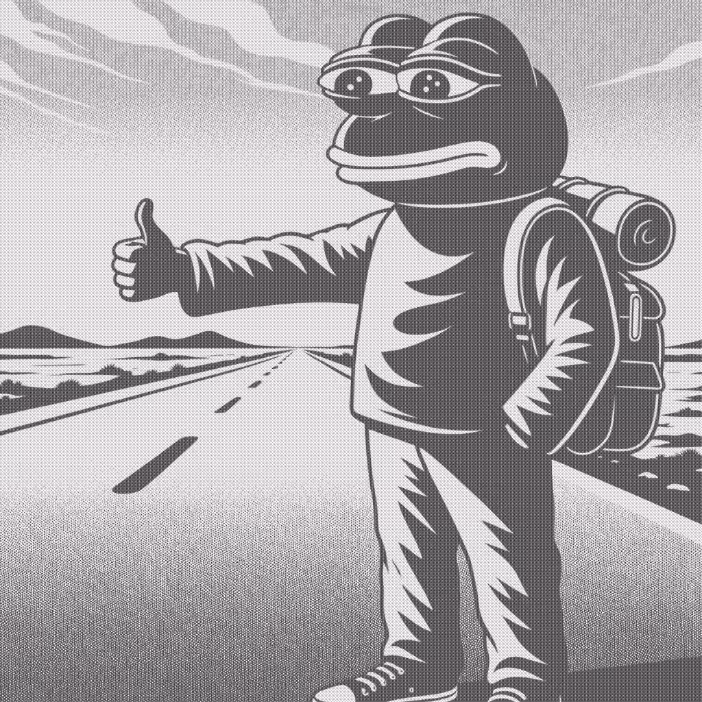 Hitchhiker Pepe