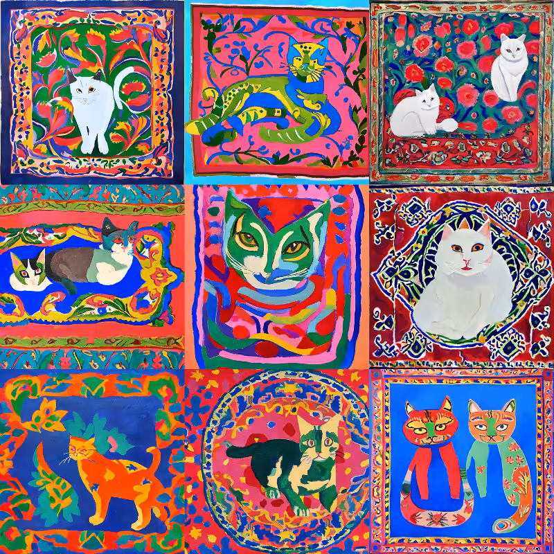 99 Patchworks of 9 Lives #45