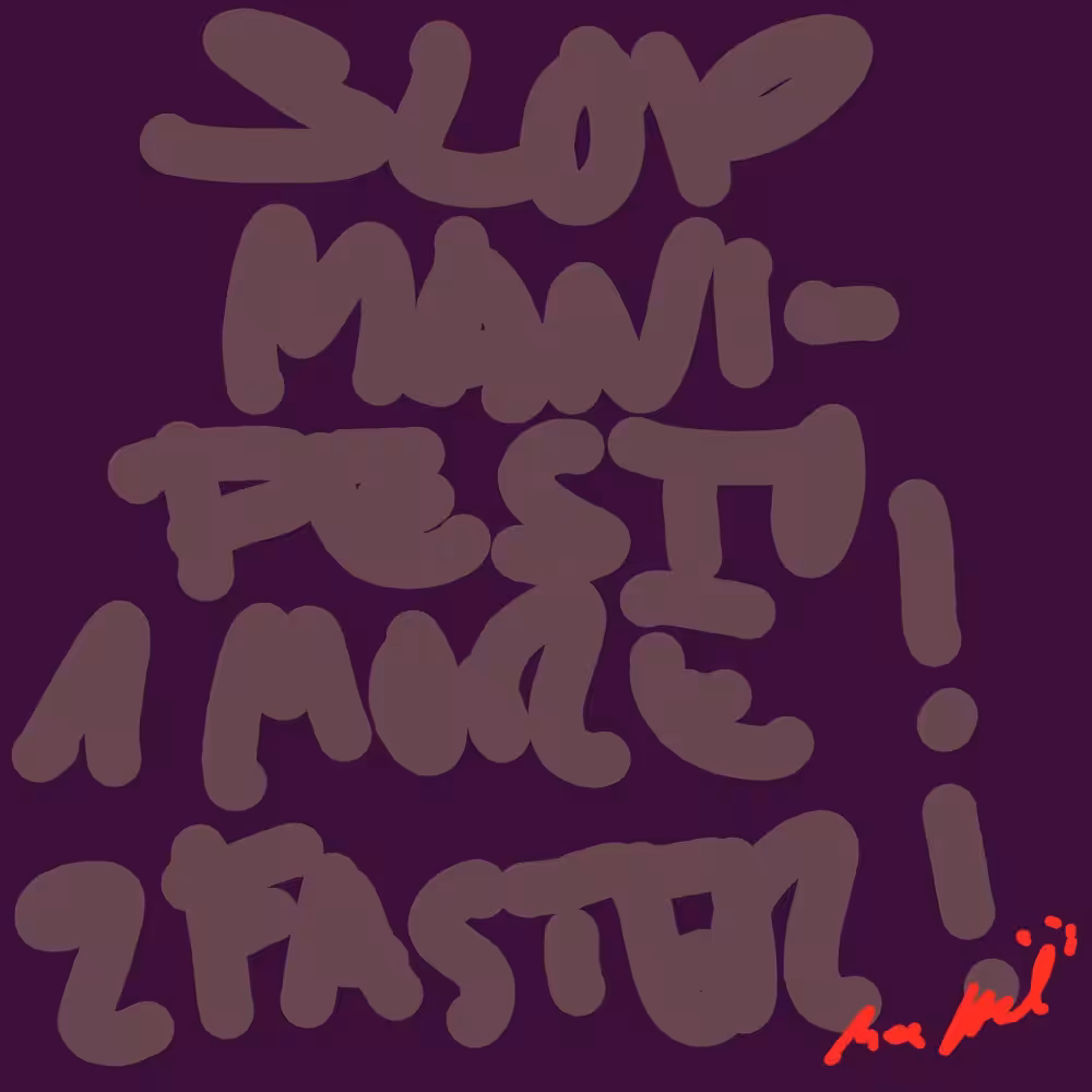 SLOP MANIFESTO
