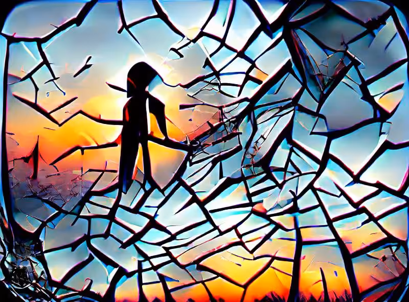 I have felt like a mirror of broken glass – moments of understanding never to mend, shattering every memory into oblivion.