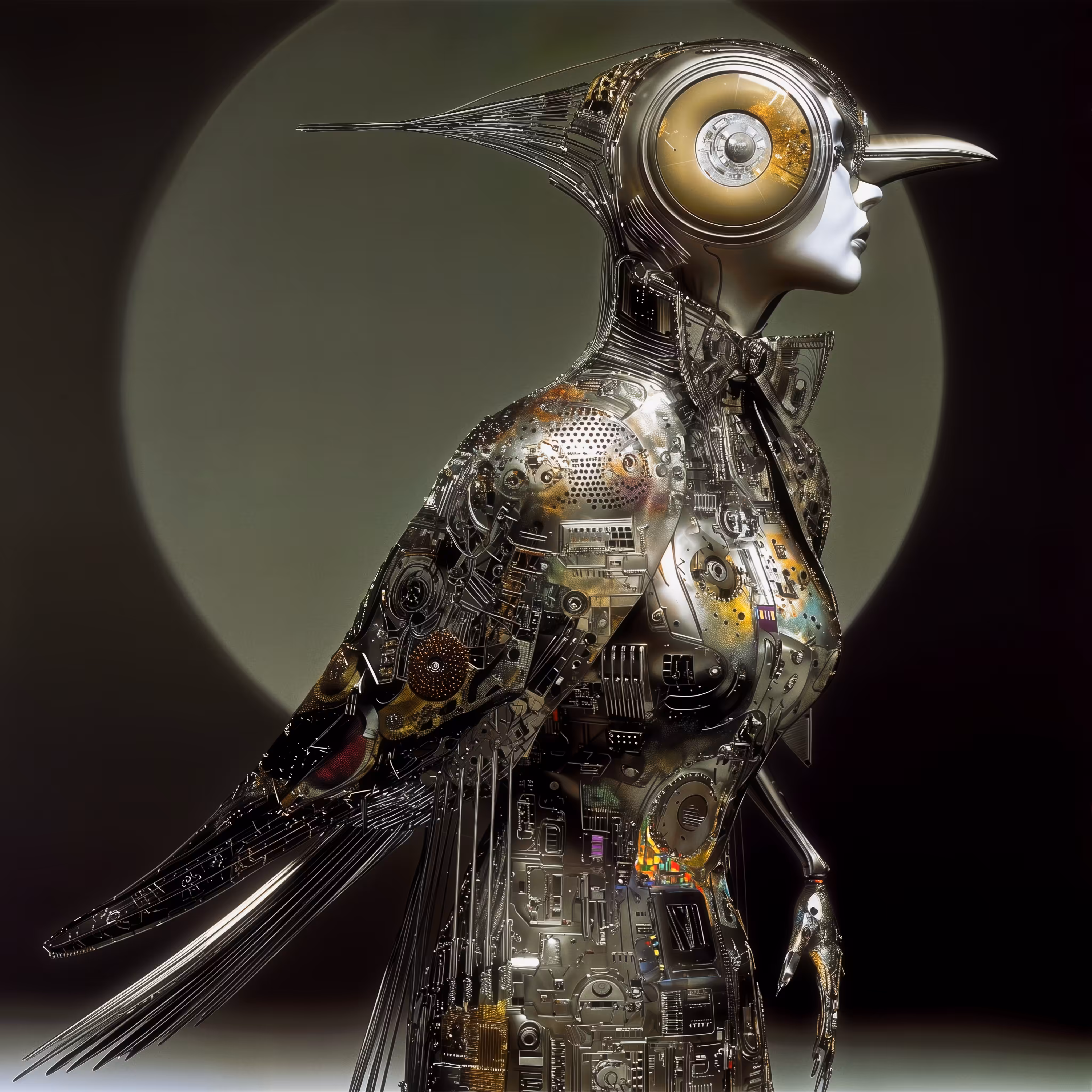 'The Quantal Clockwork Bird Woman #2