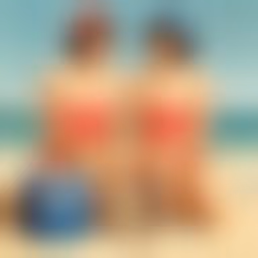 En Maillot de Bain: Anne et Albertine en maillot de bain