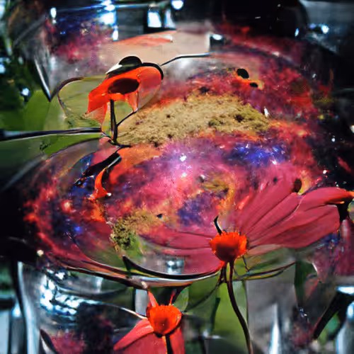 Collection "My Dreams": #95 - Astronaut flowers