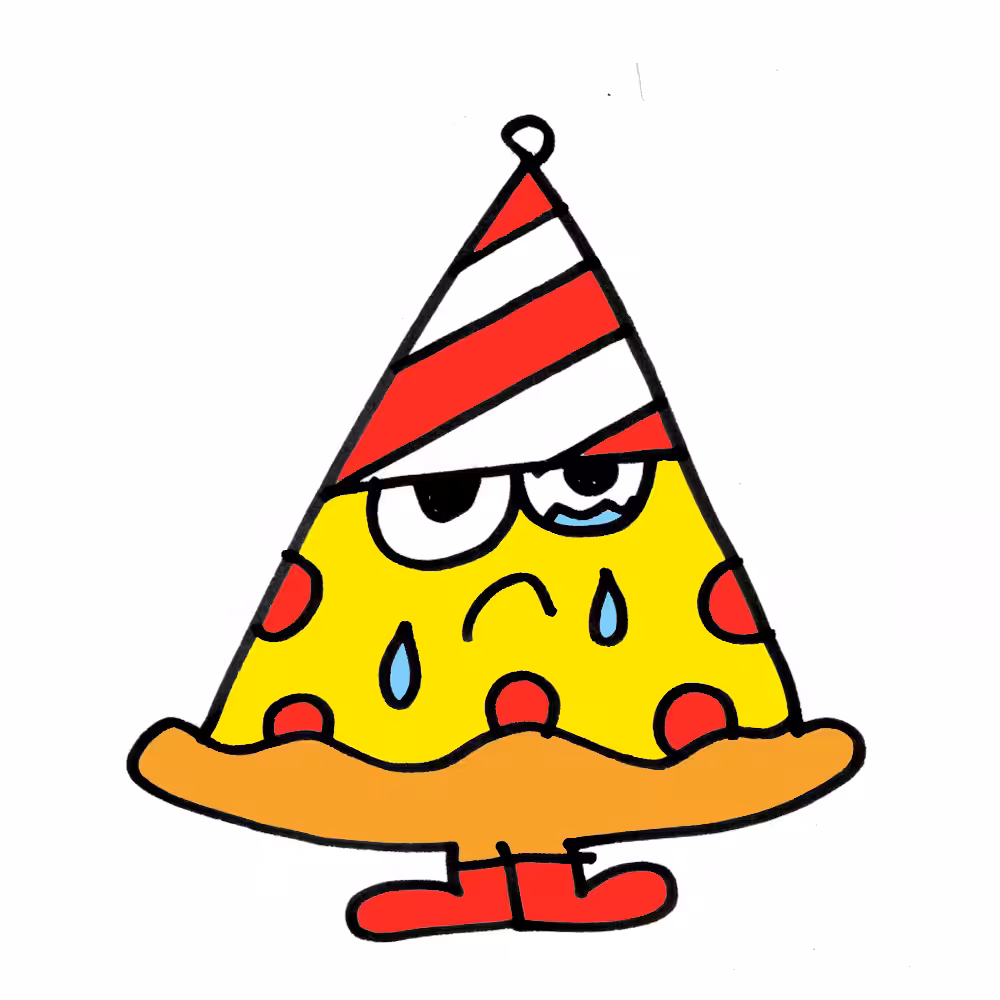 Sad Birthday Slice