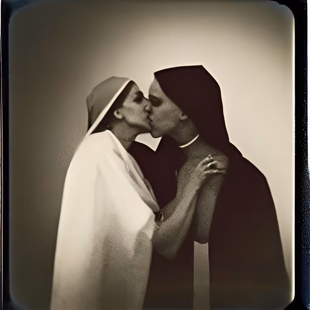 kissing nuns