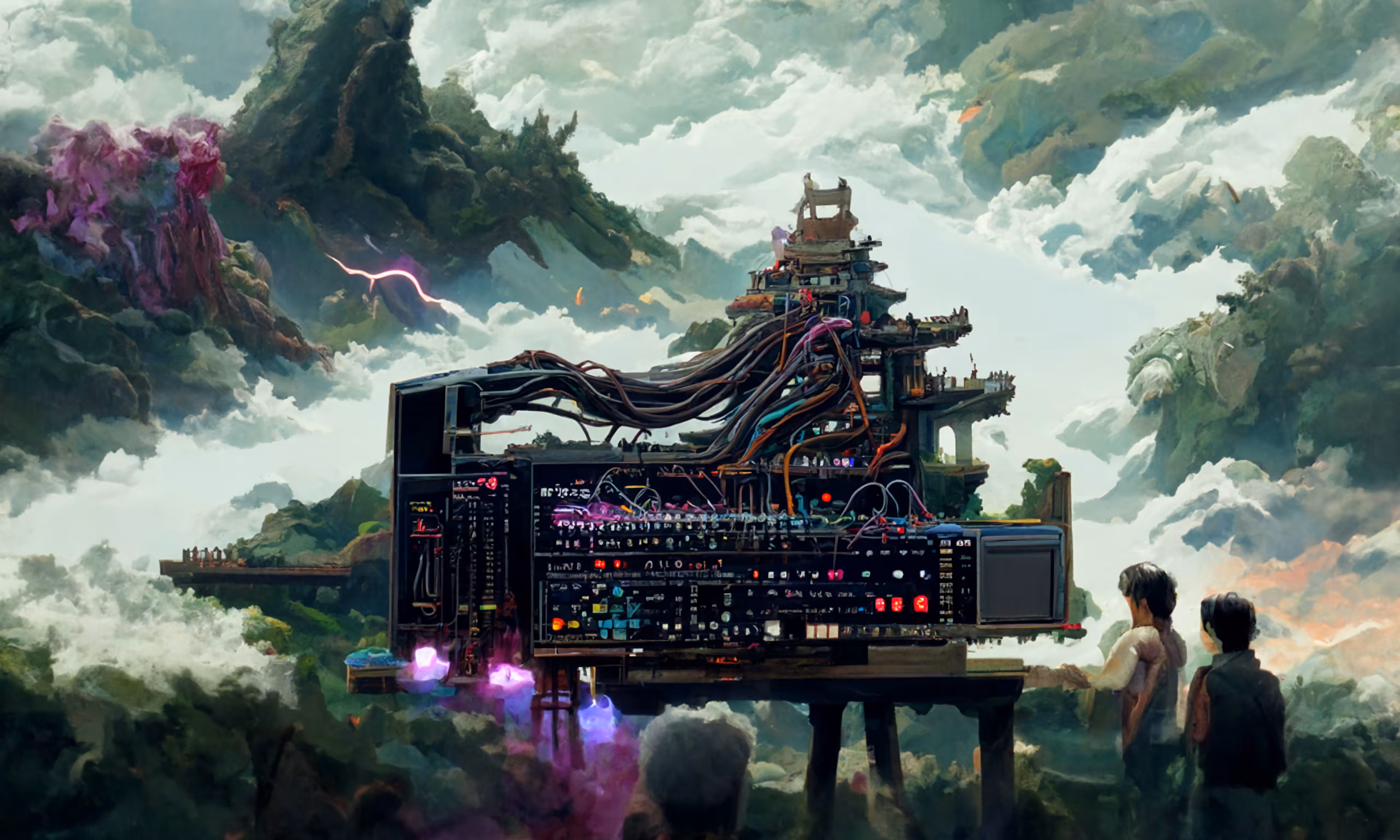 God’s modular synth 
