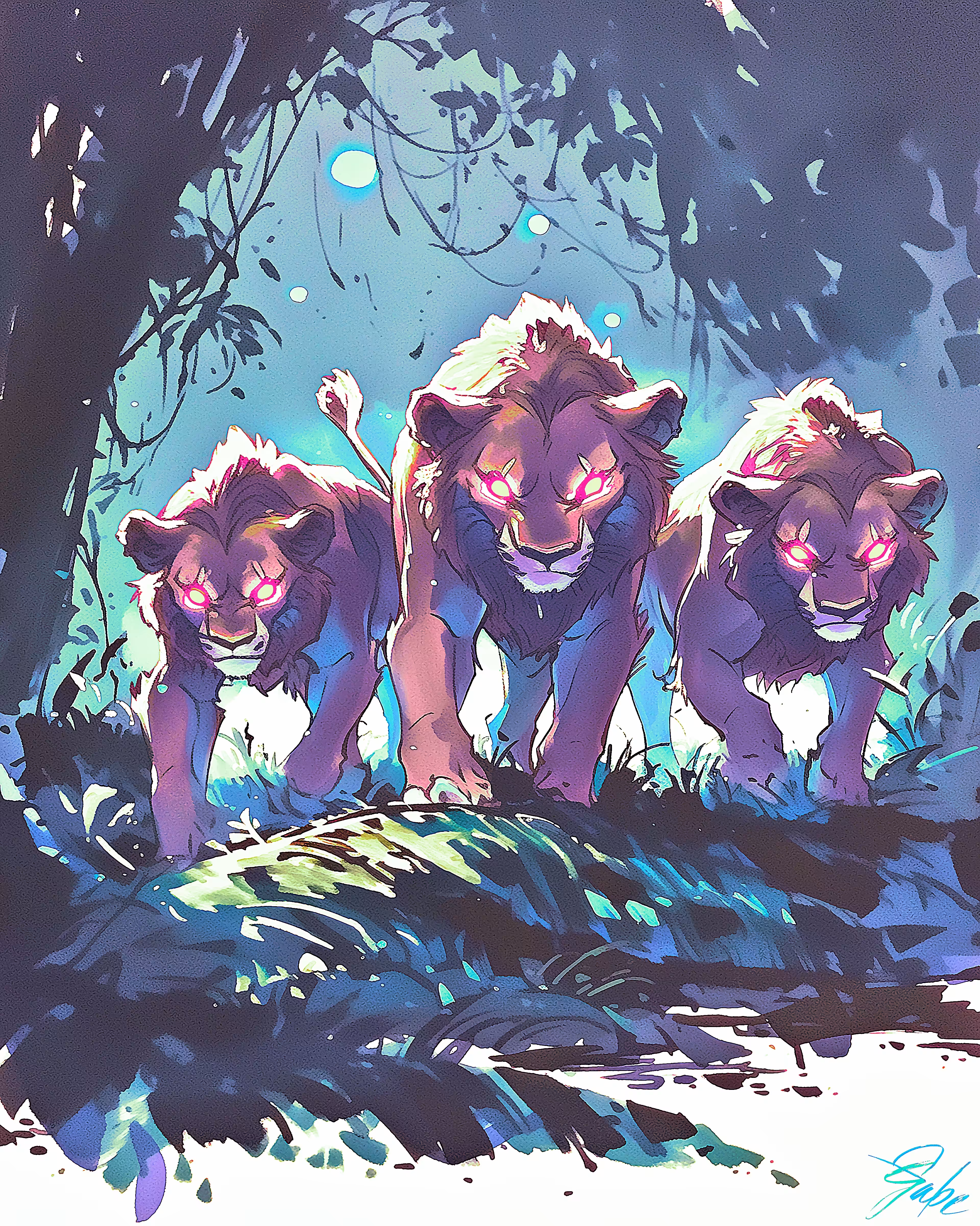 Day #120  “Lions in The Shadows”