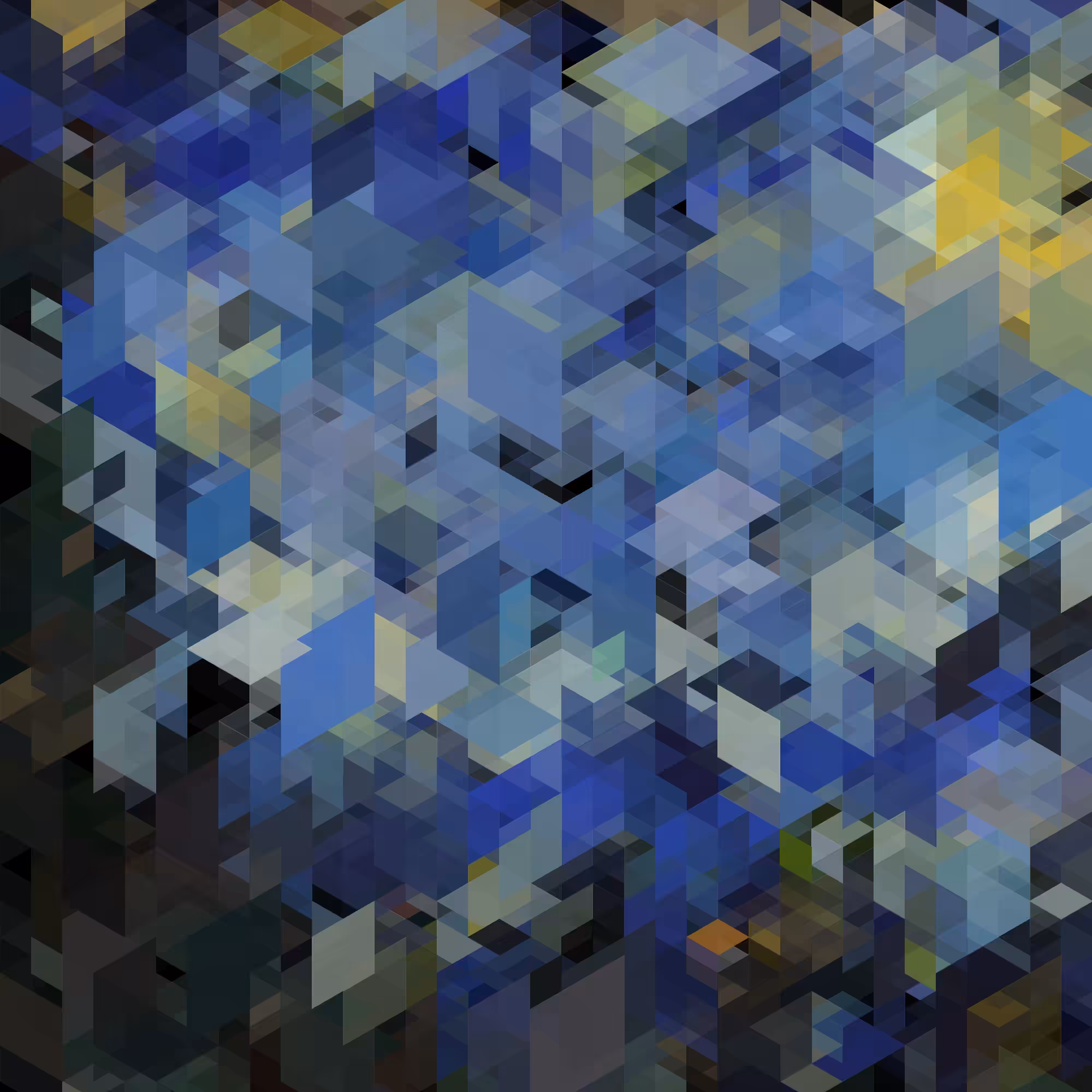 Iconic Panelscape The Starry Night