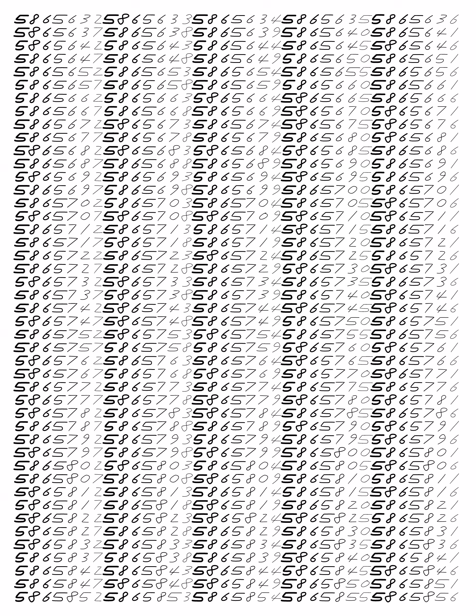 Endless (5,607,250 to Infinity) #875