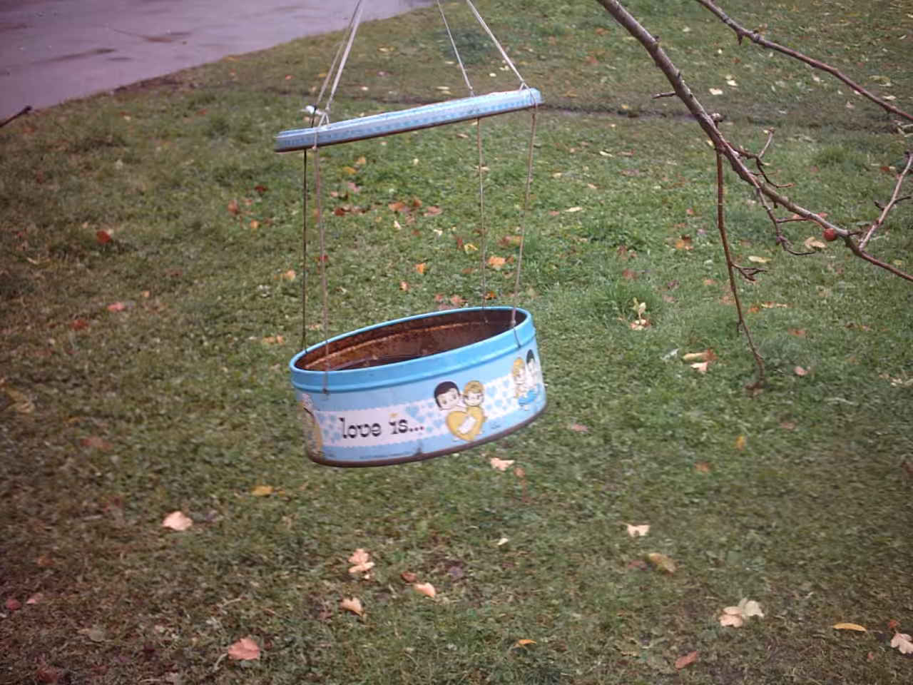 'Love Is' Bird Feeder #2