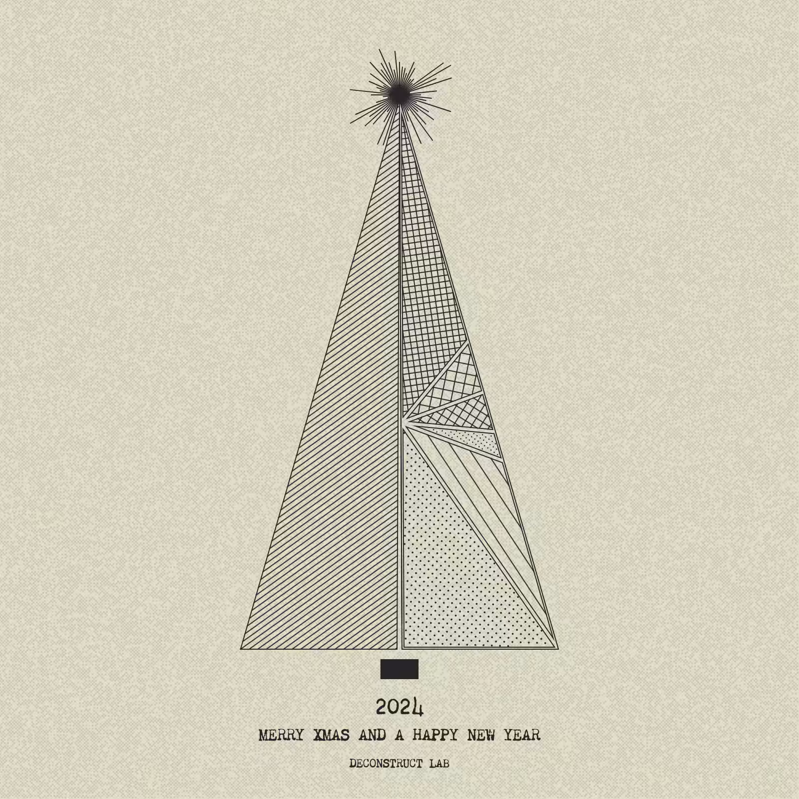 Have Yourself a Merry Little Geometric Tree #245