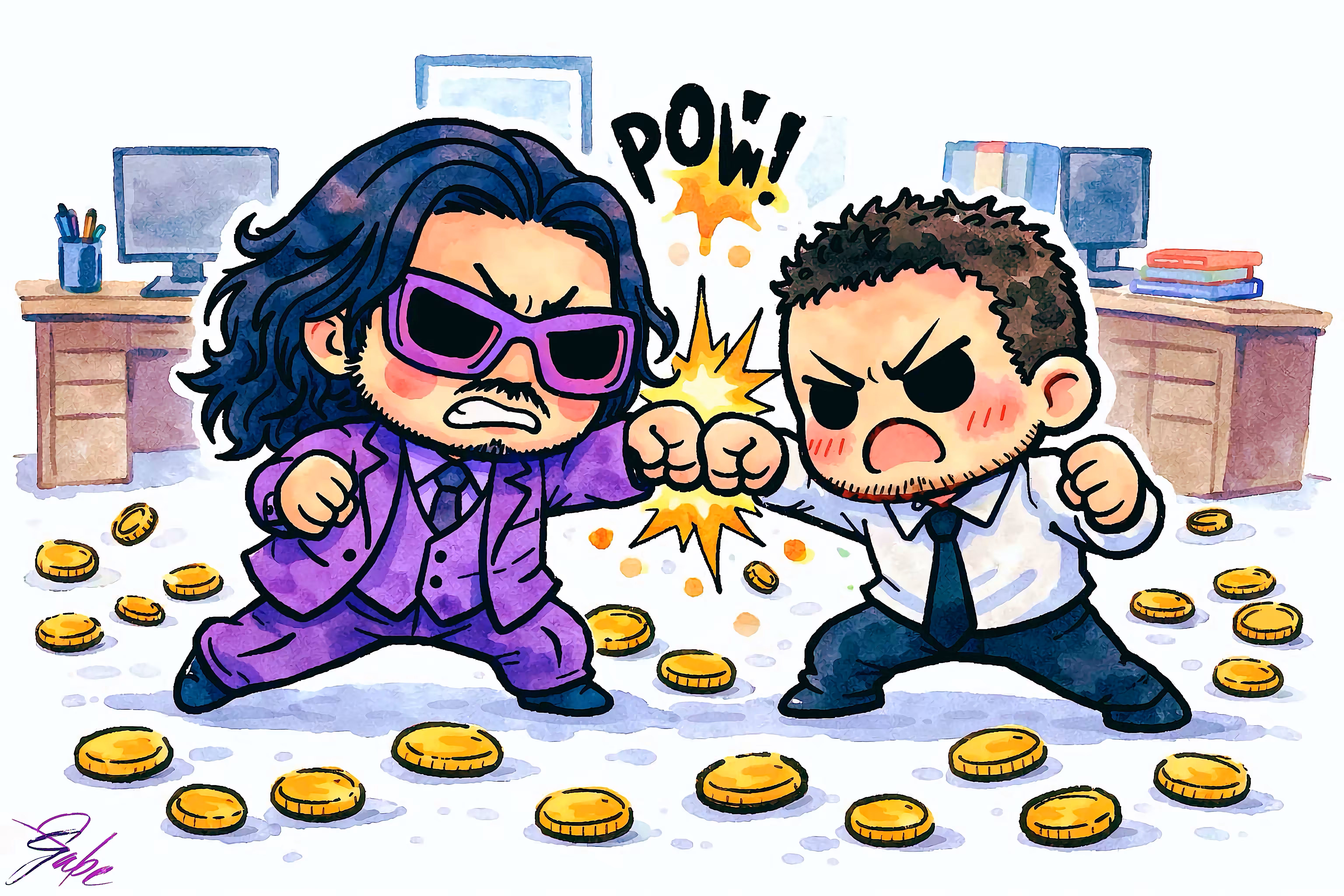 Stoner VS Hito: Fight Coin Brawl