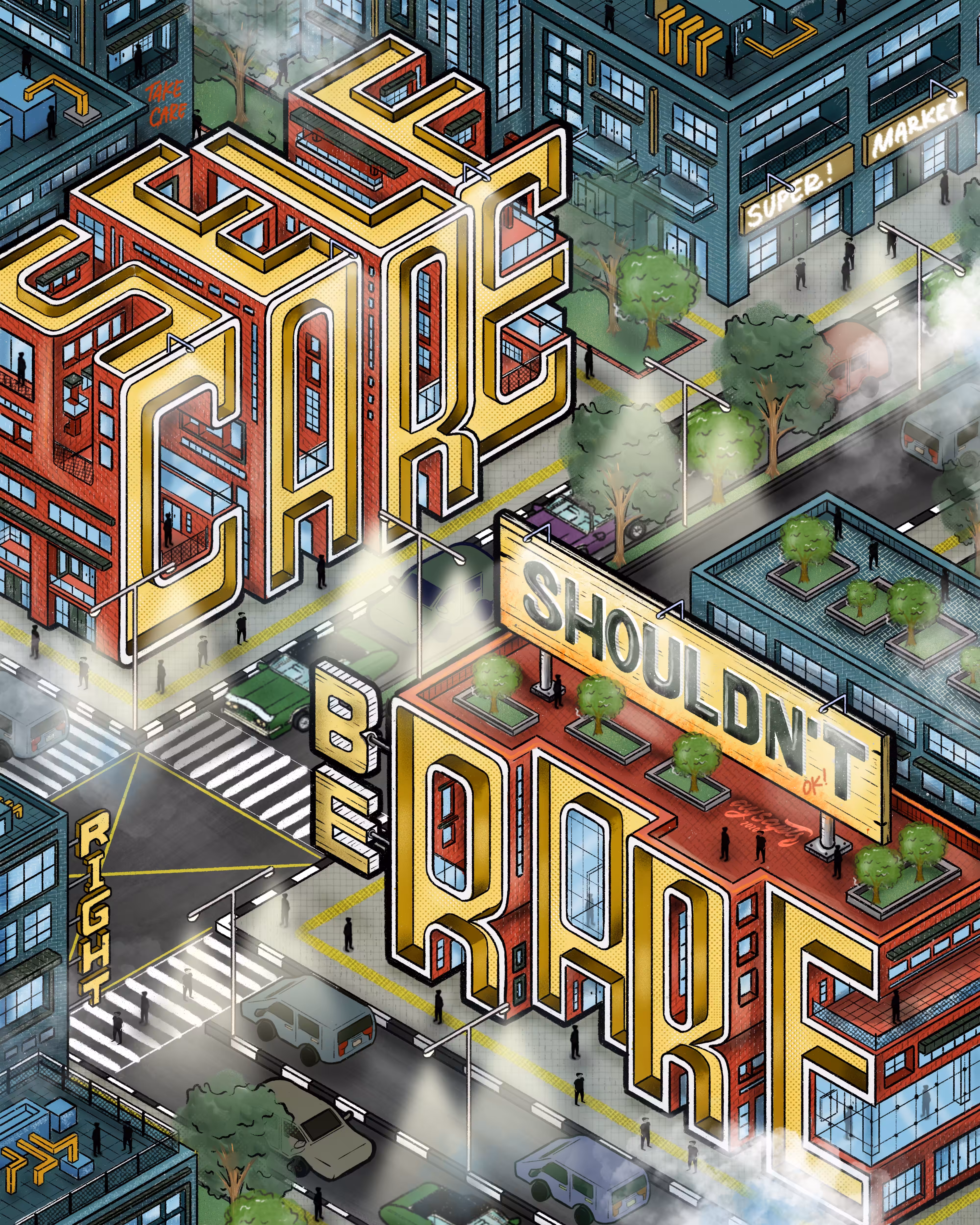 Self Care // Isometric