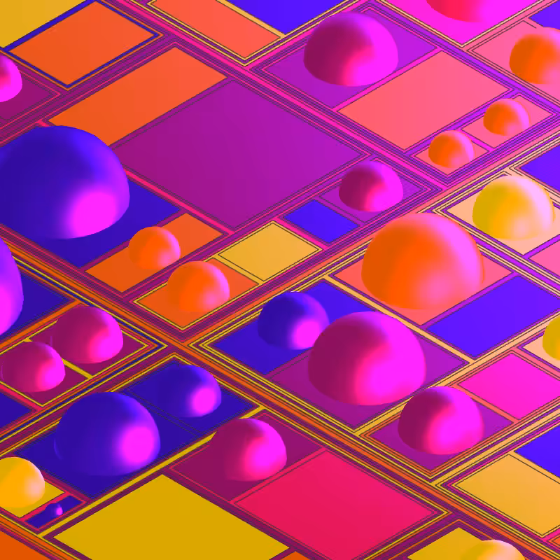 Geometric city #79