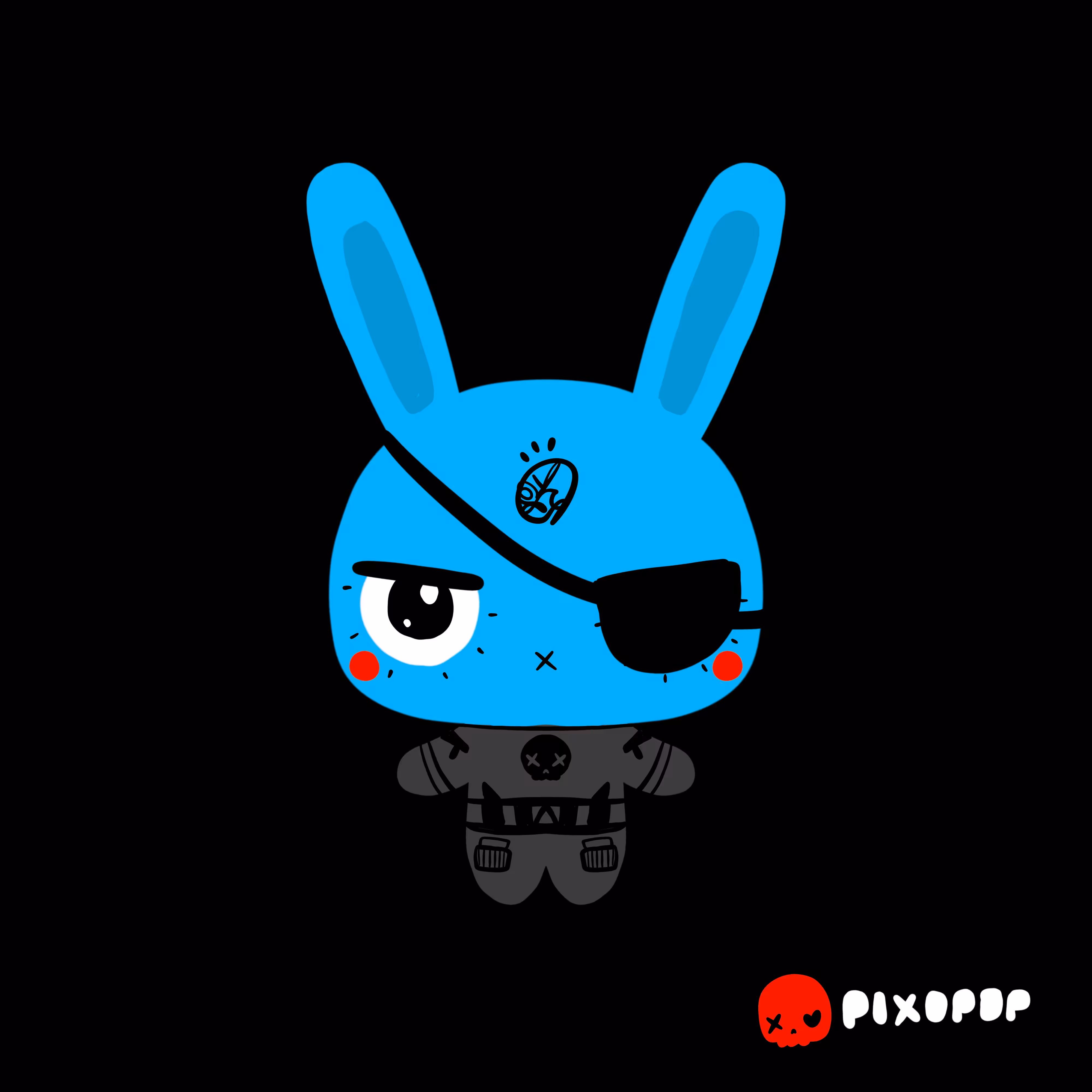 PIXOPOP CUTIES: Stitch Bunny #132