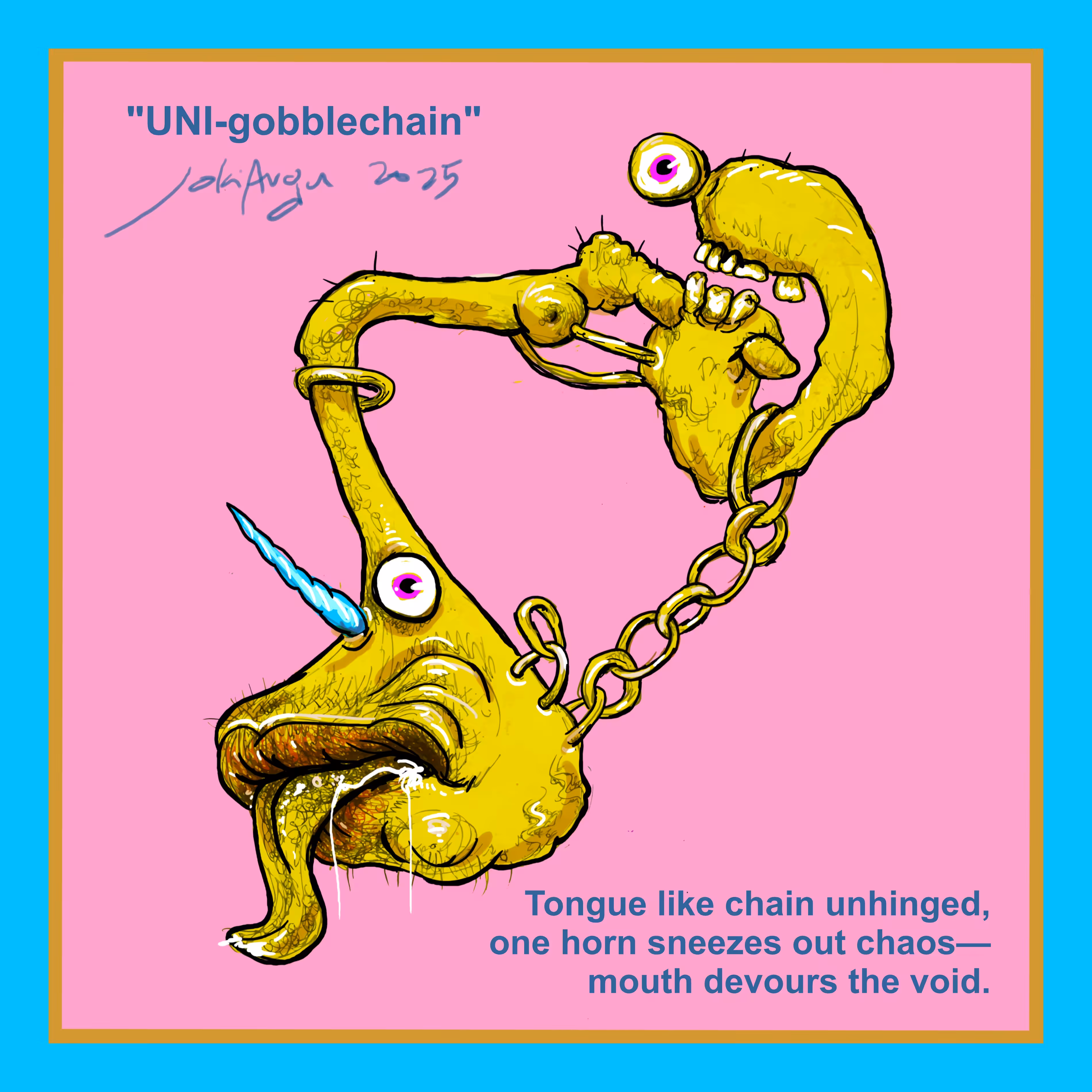 Rodeo posts: UNI gobblechain