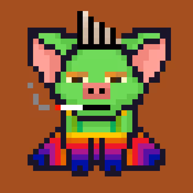 Punk Pig #00144