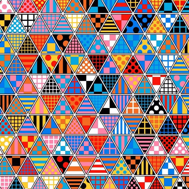 Triangle Tile #9