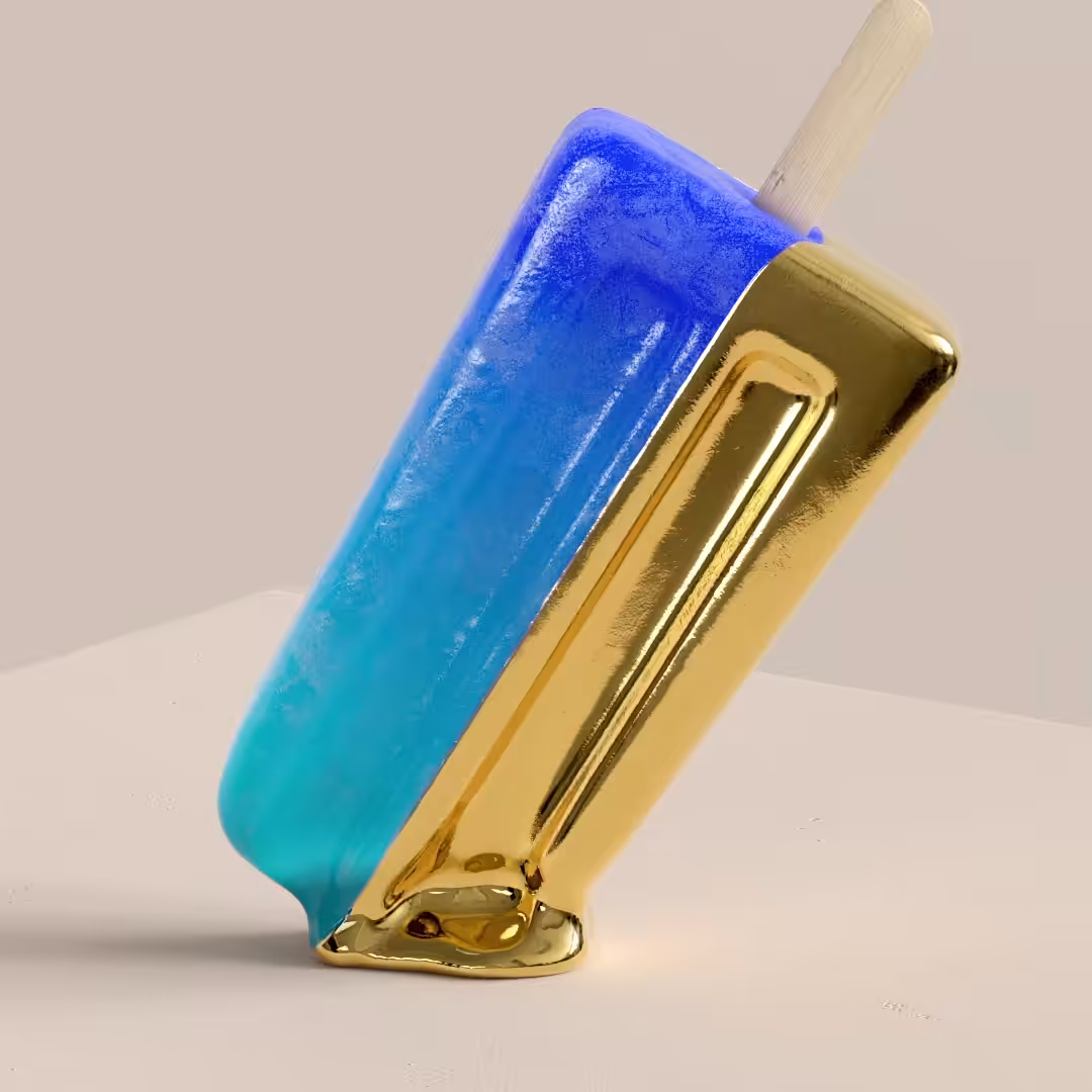 Melting gold