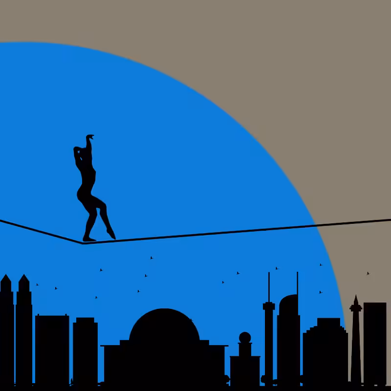 Dancing over the city #12