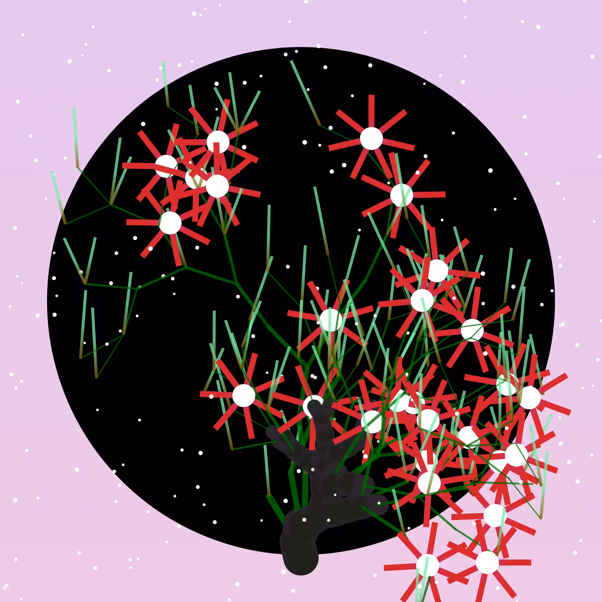 Some generative winter trees #44