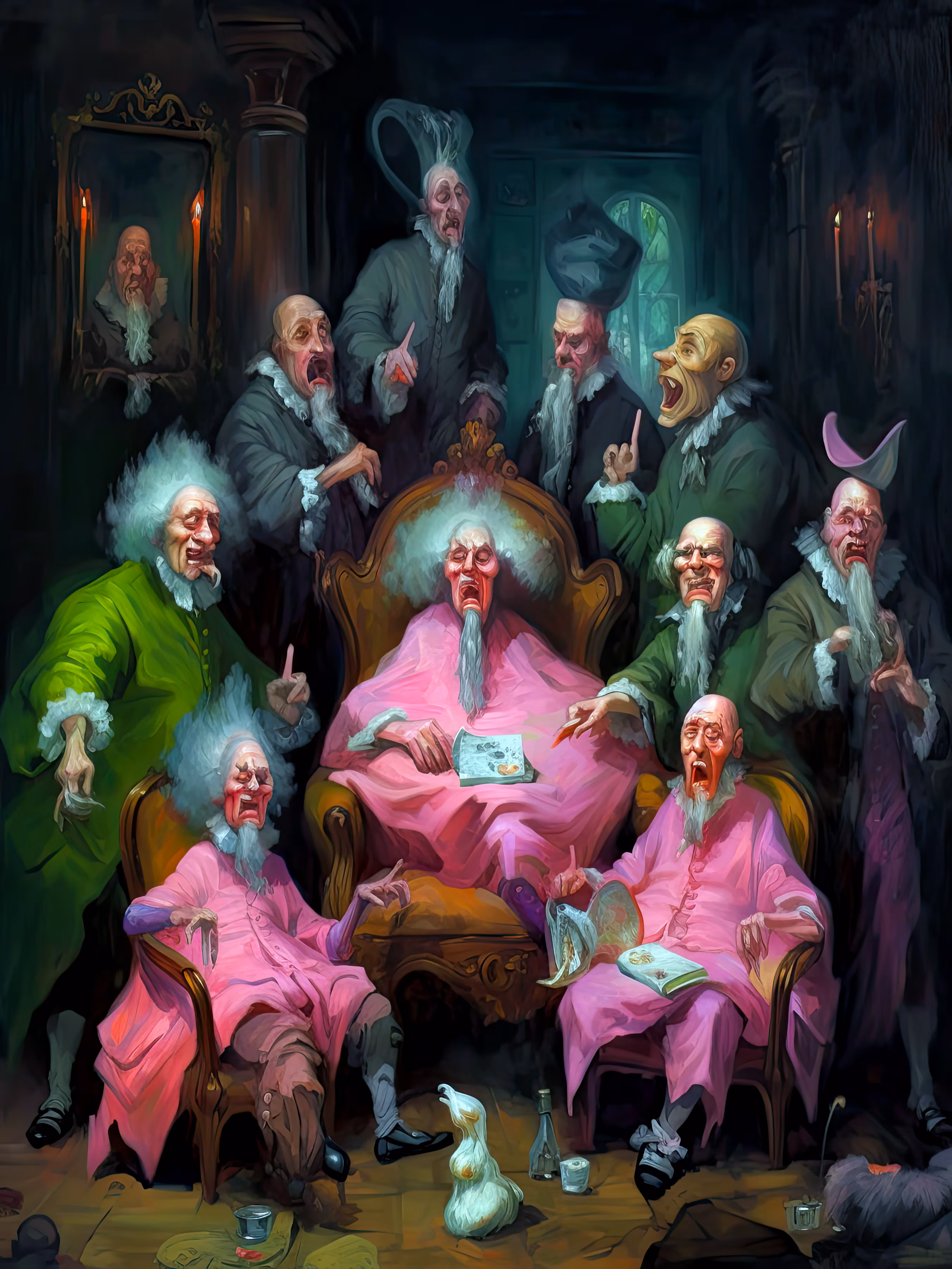 Bickering Ghosts