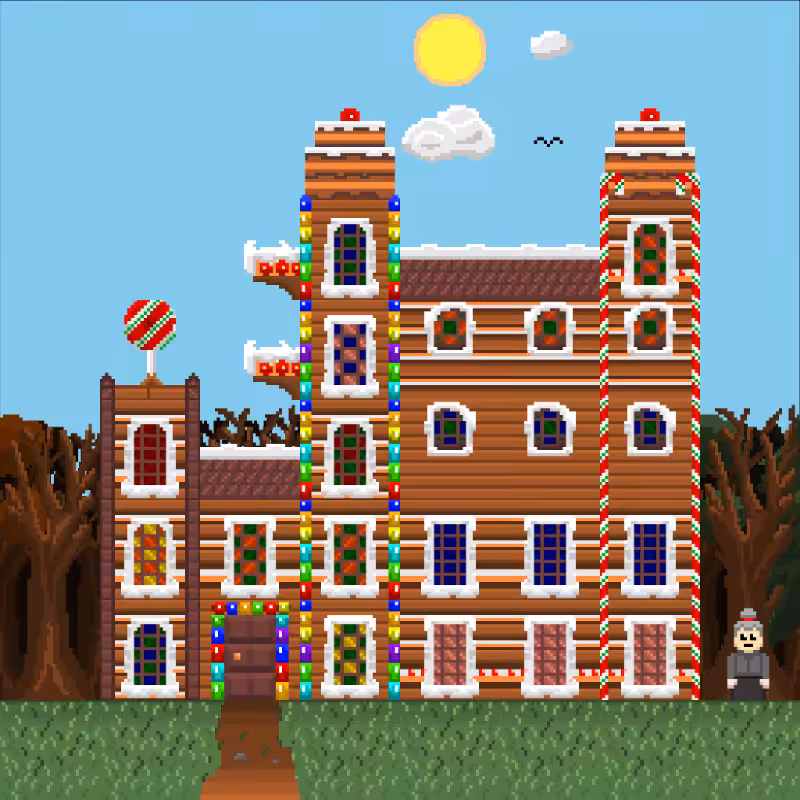 2D Mansion Candy House #32