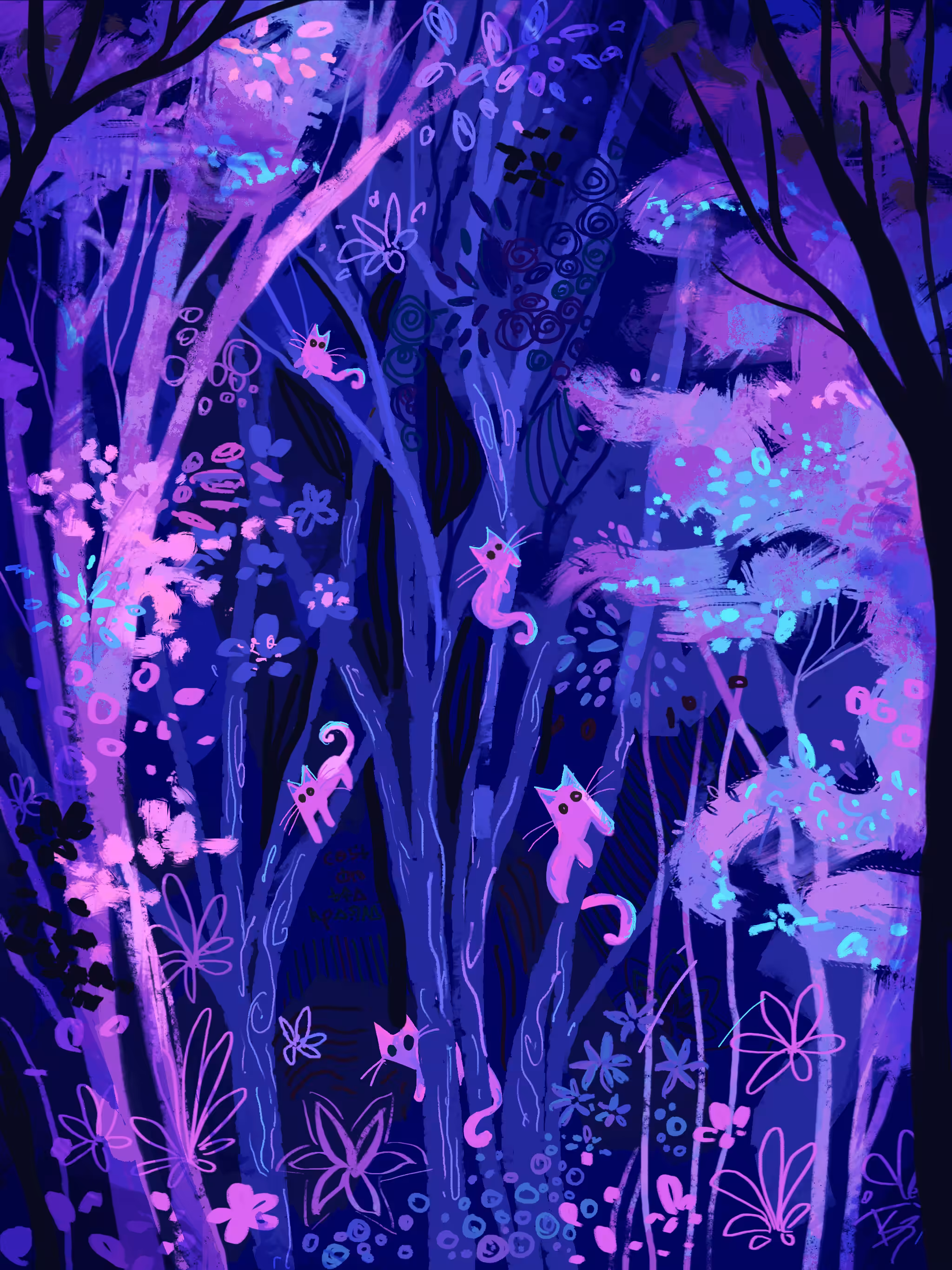 Doodle Cats: Meowchanted Forest