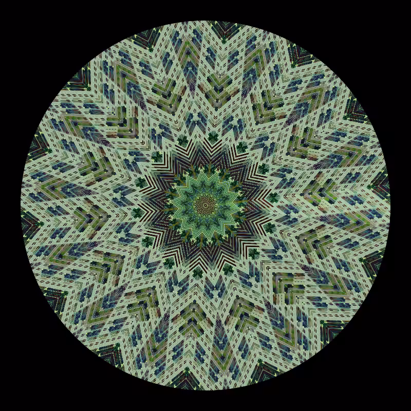 Binary kaleidoscope #22