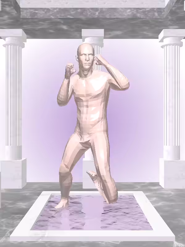 HeavenComputer: The Fragmented Punching Peach Blossom Man #2720