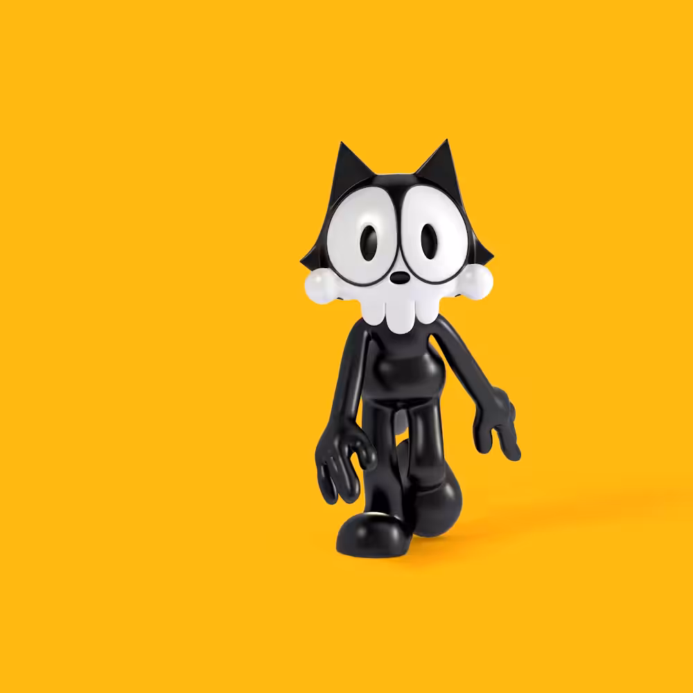 Skulltoons- Swing Cat