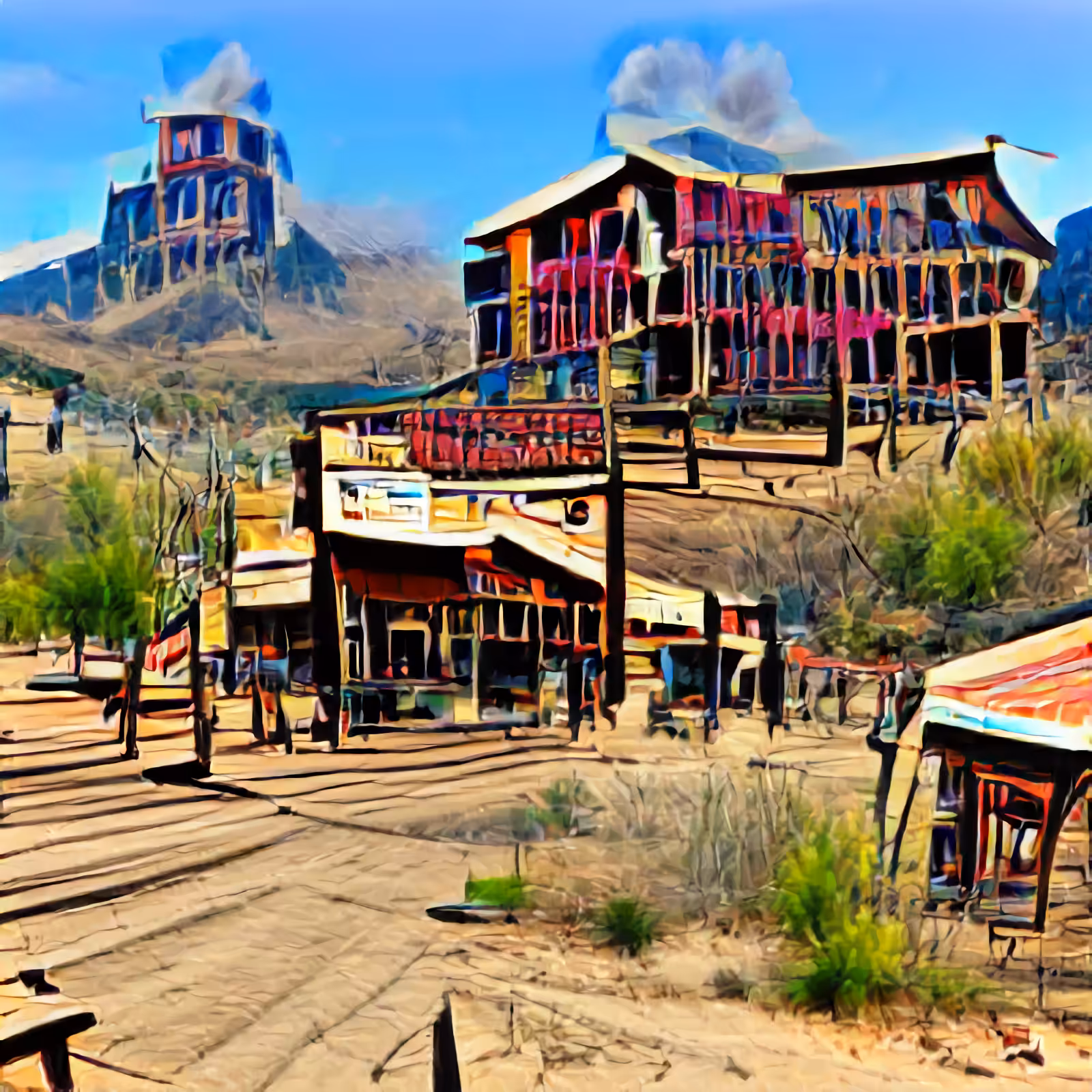 16. Wild West Ghost Town