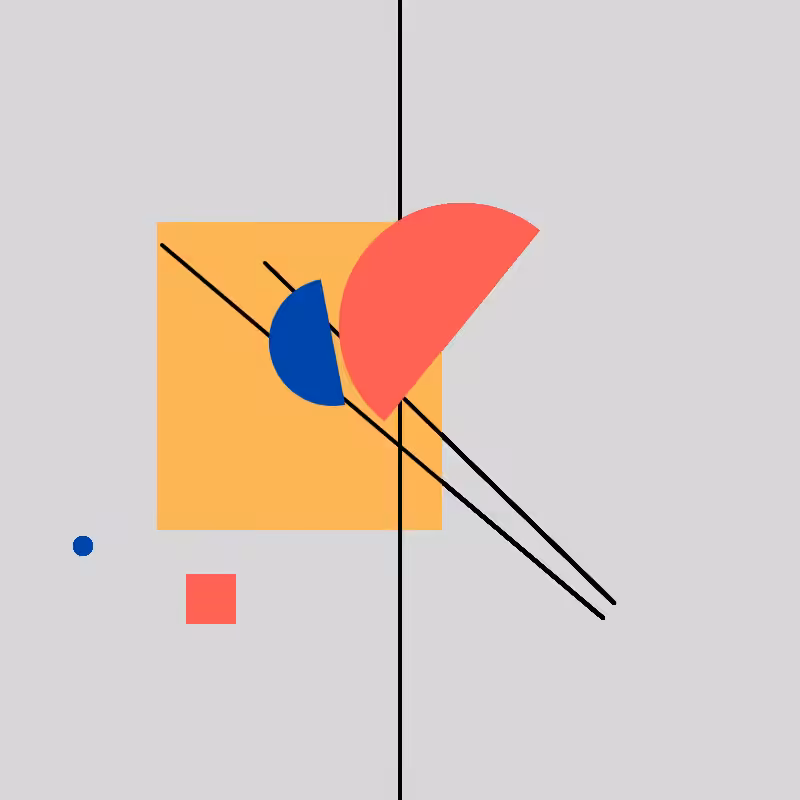 Abstract chopsticks #9