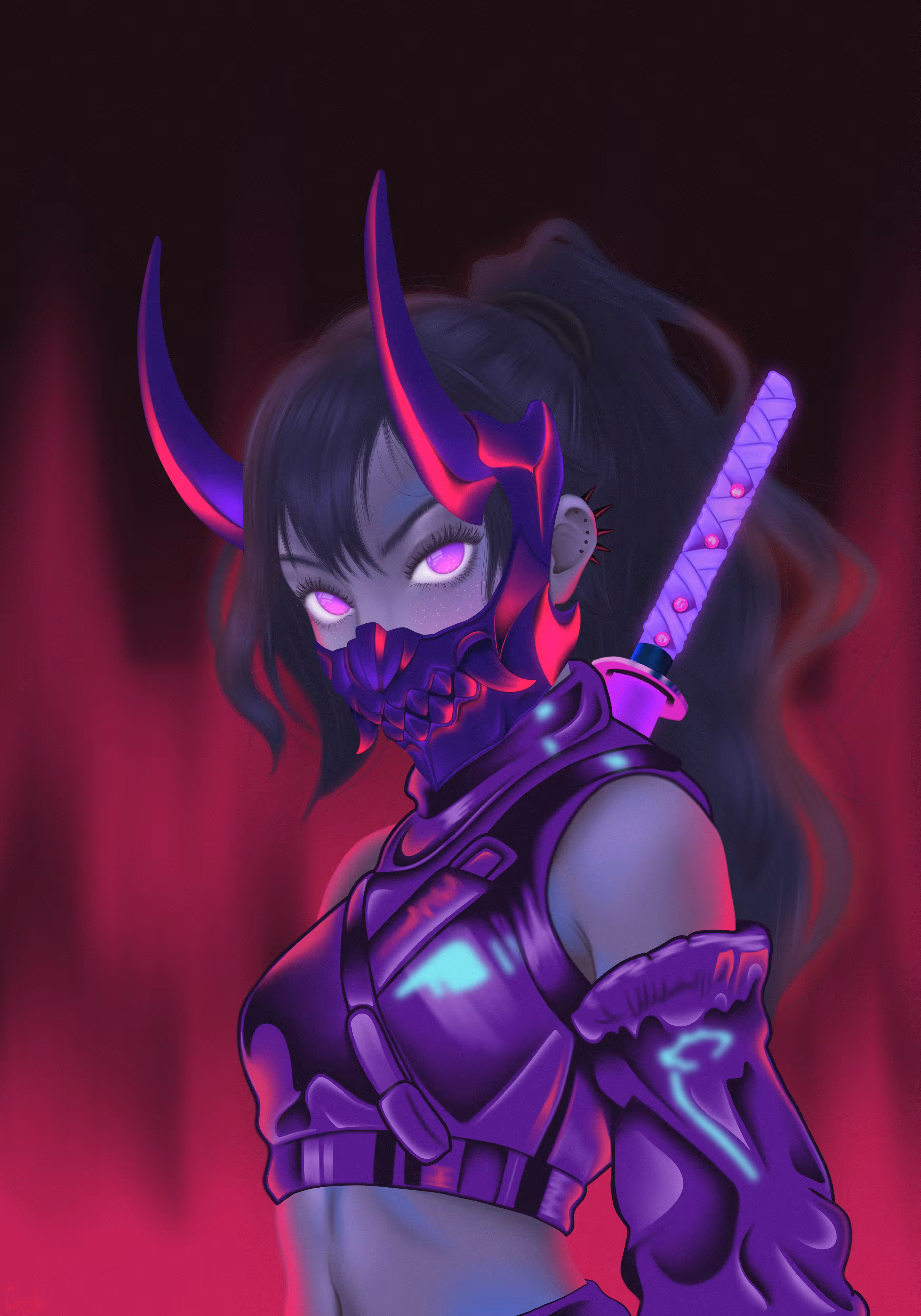 Neon angel