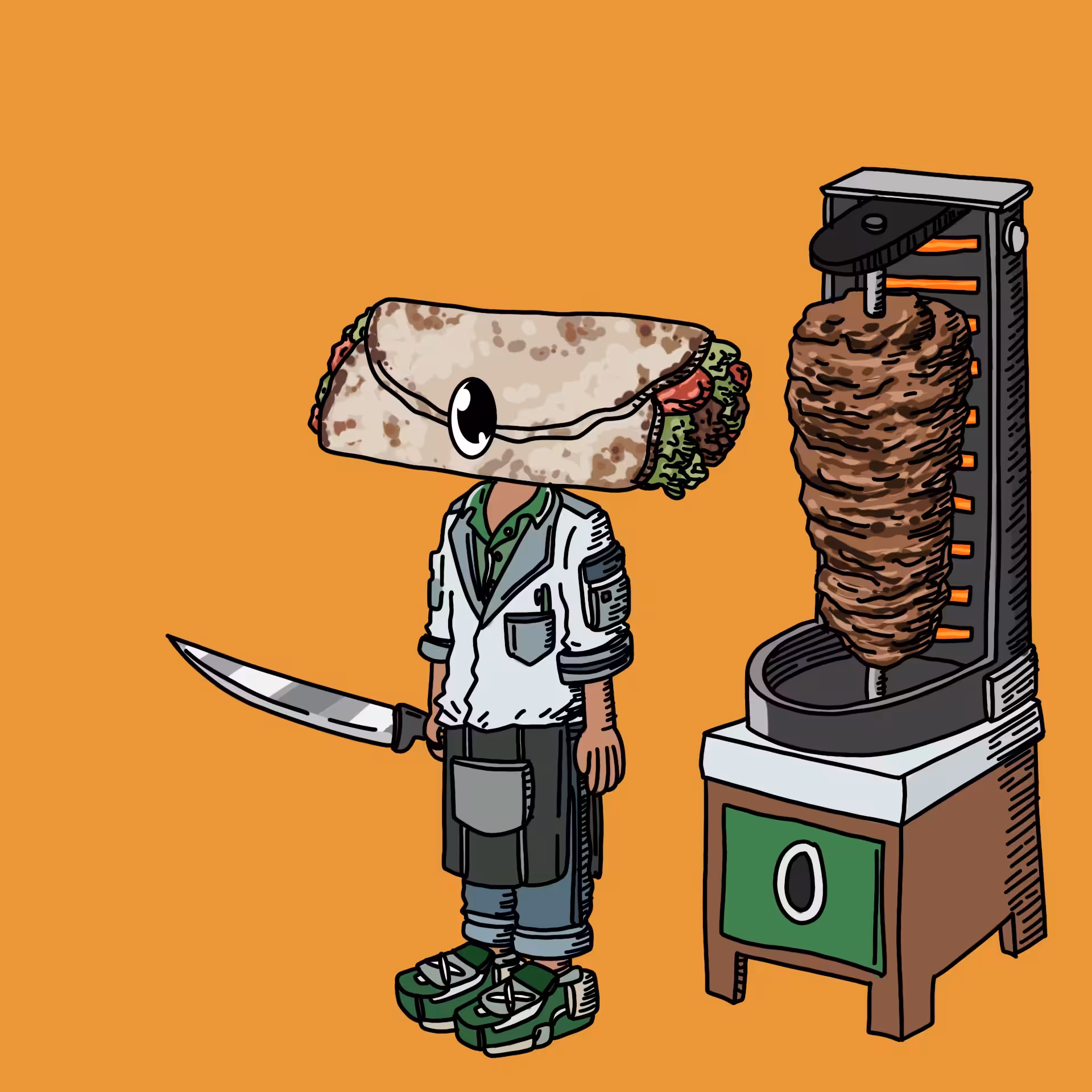 Kebab vendor OEG