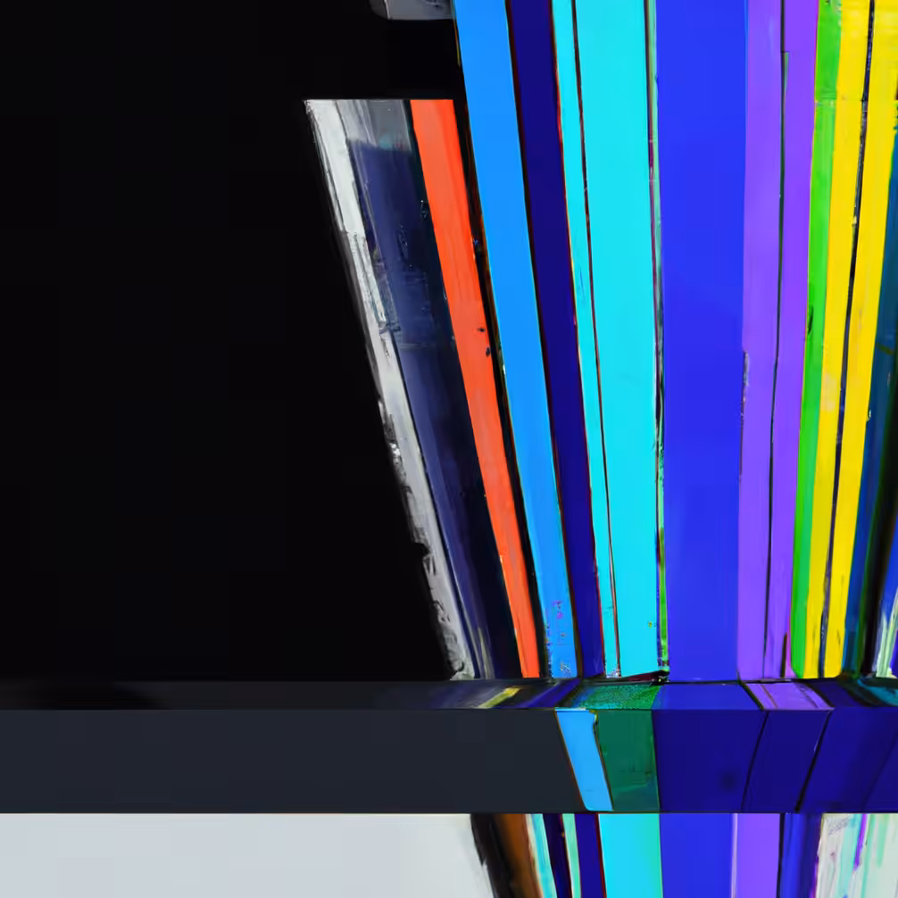conceptual geometric abstract architecture digital art 001