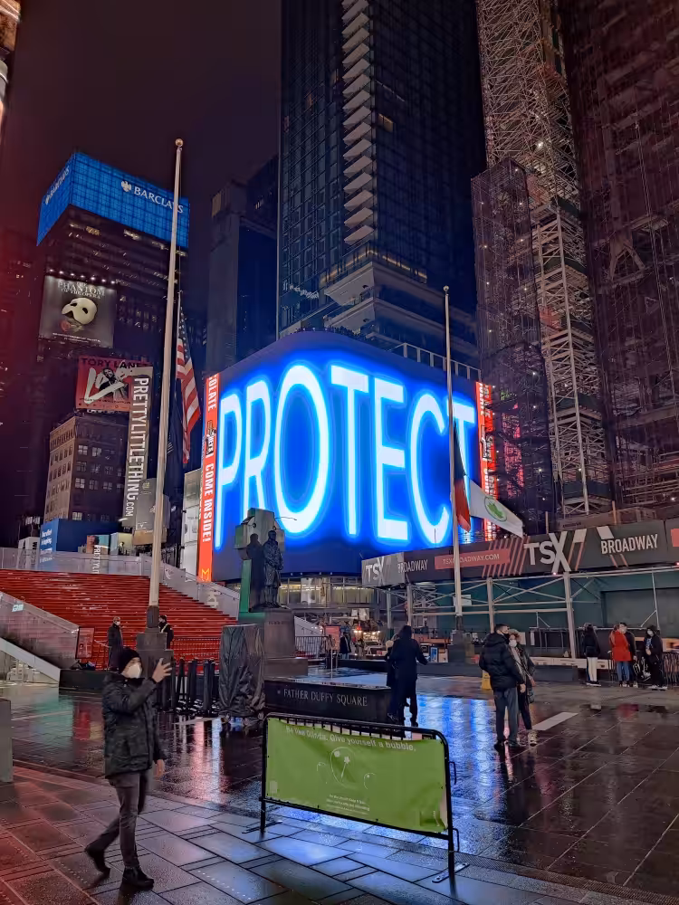 protect times square nyc