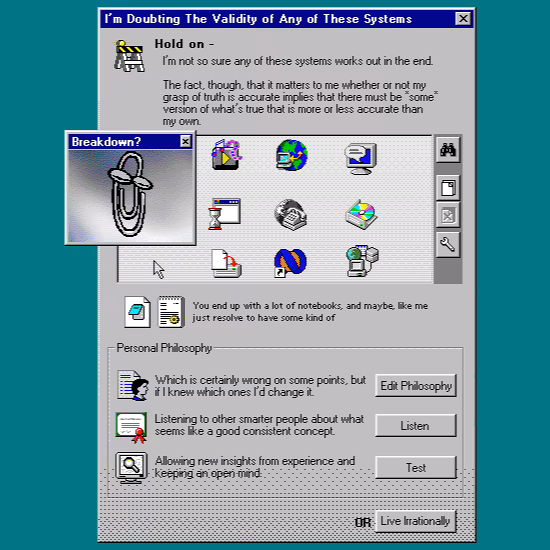 Doubting Systems