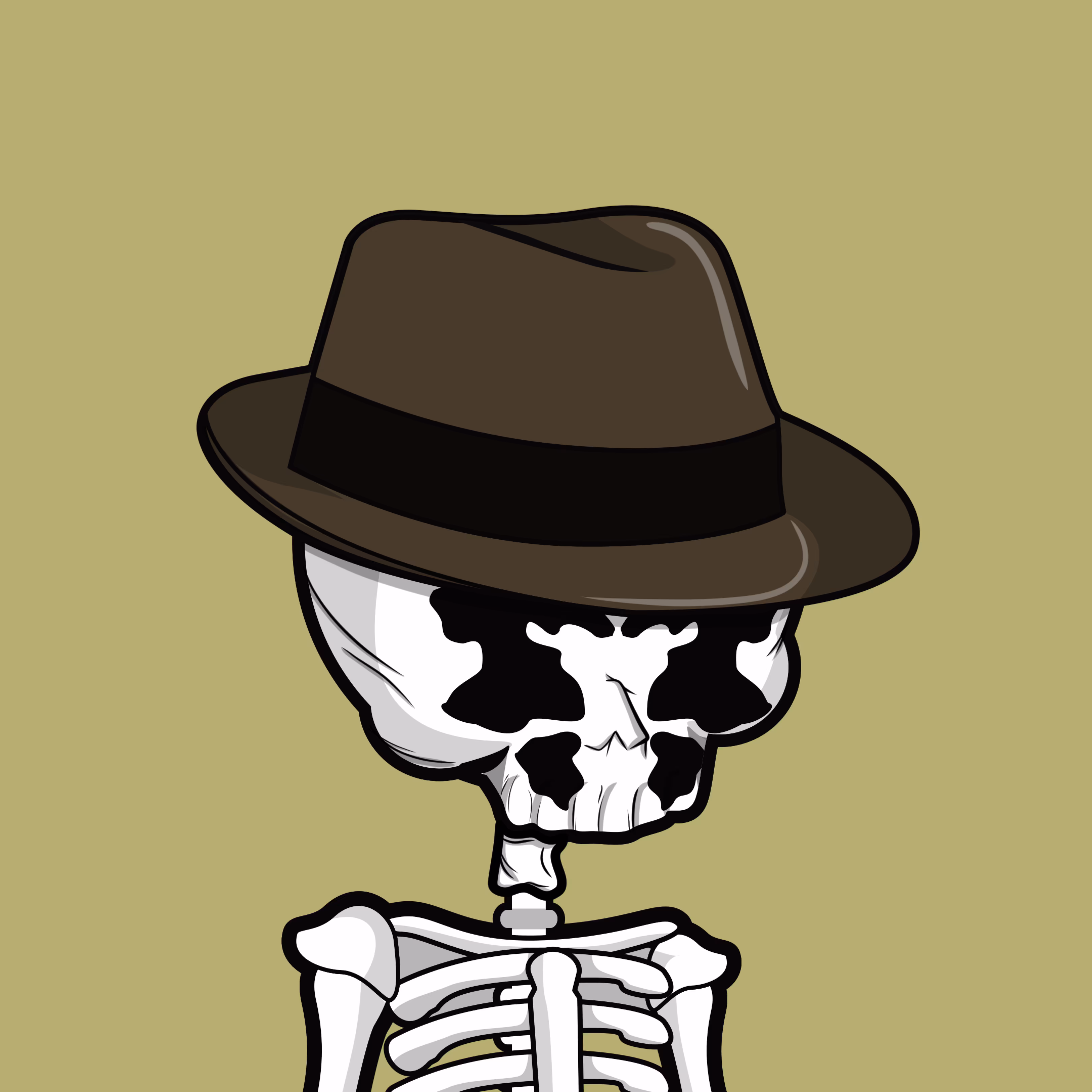 Edgar The Skeleton - Rorschach #377