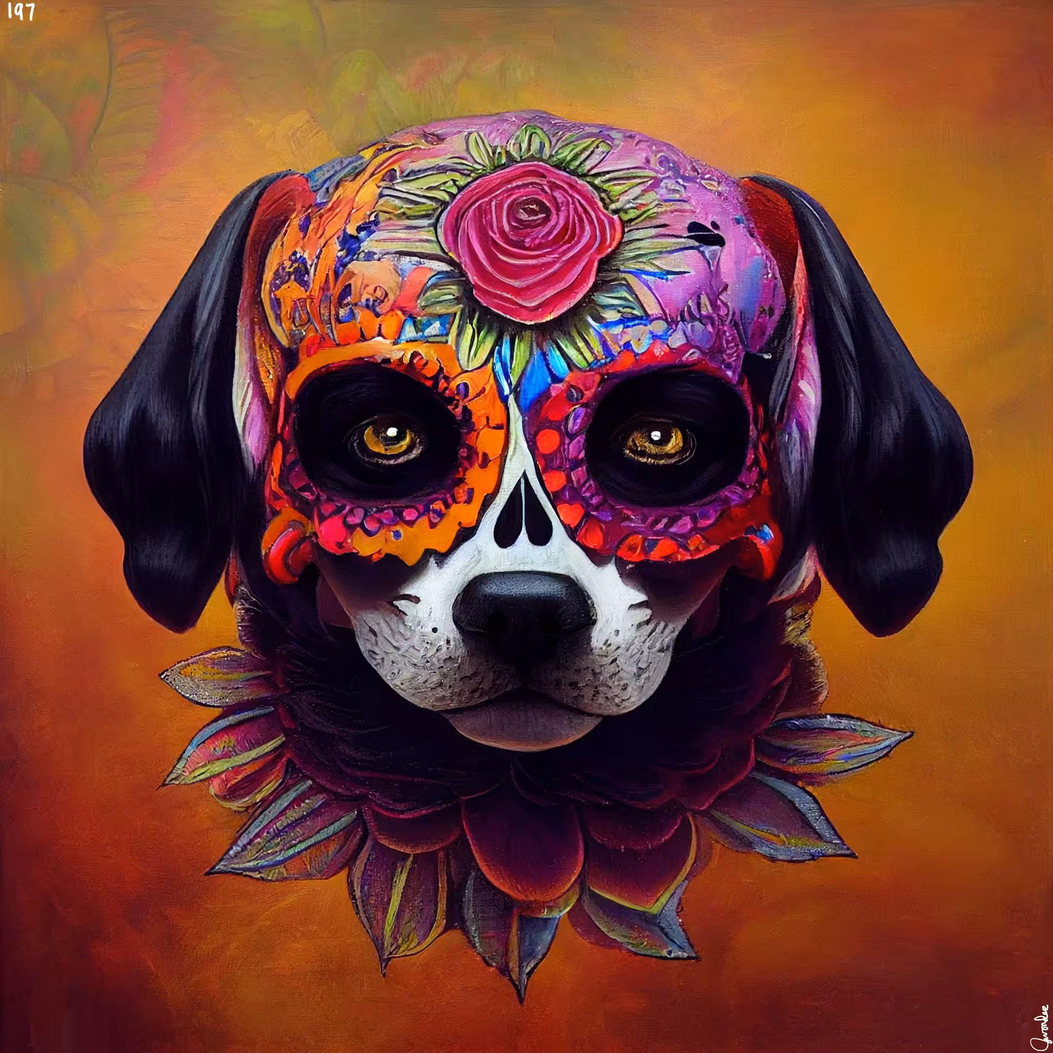 sugar skull #197