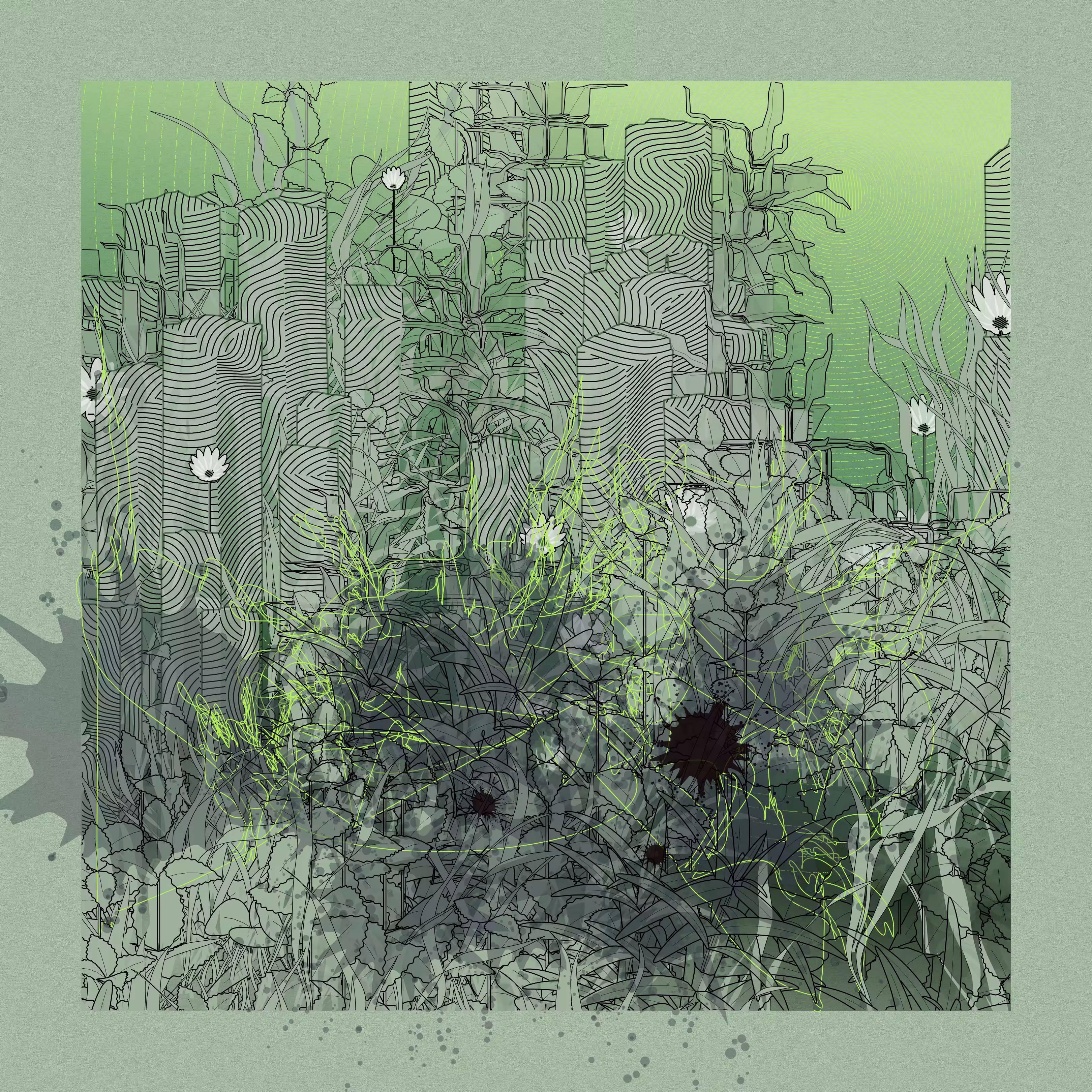 Landscape with Carbon Capture #9831