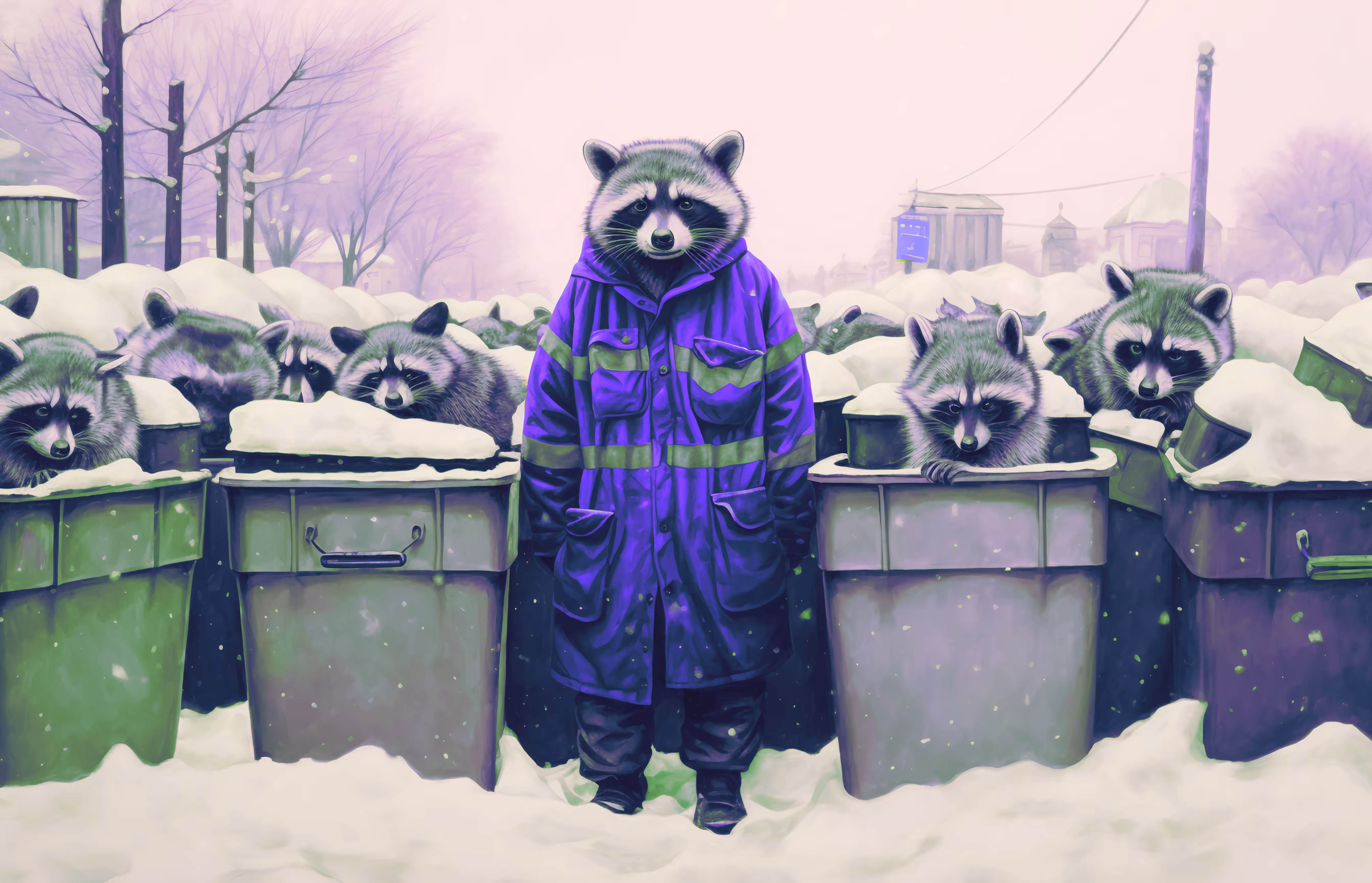 Trashy Pandas