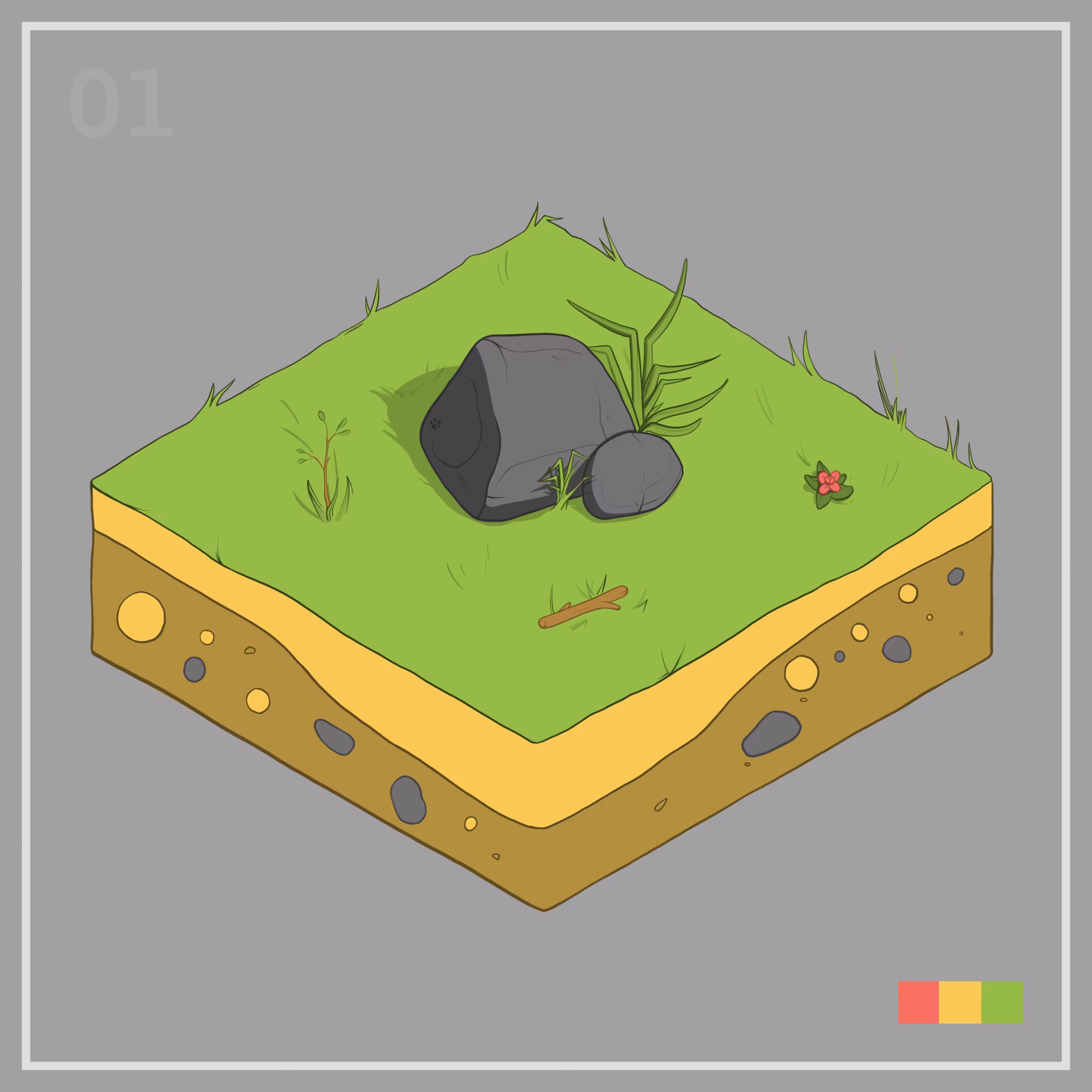 01 — Stone
