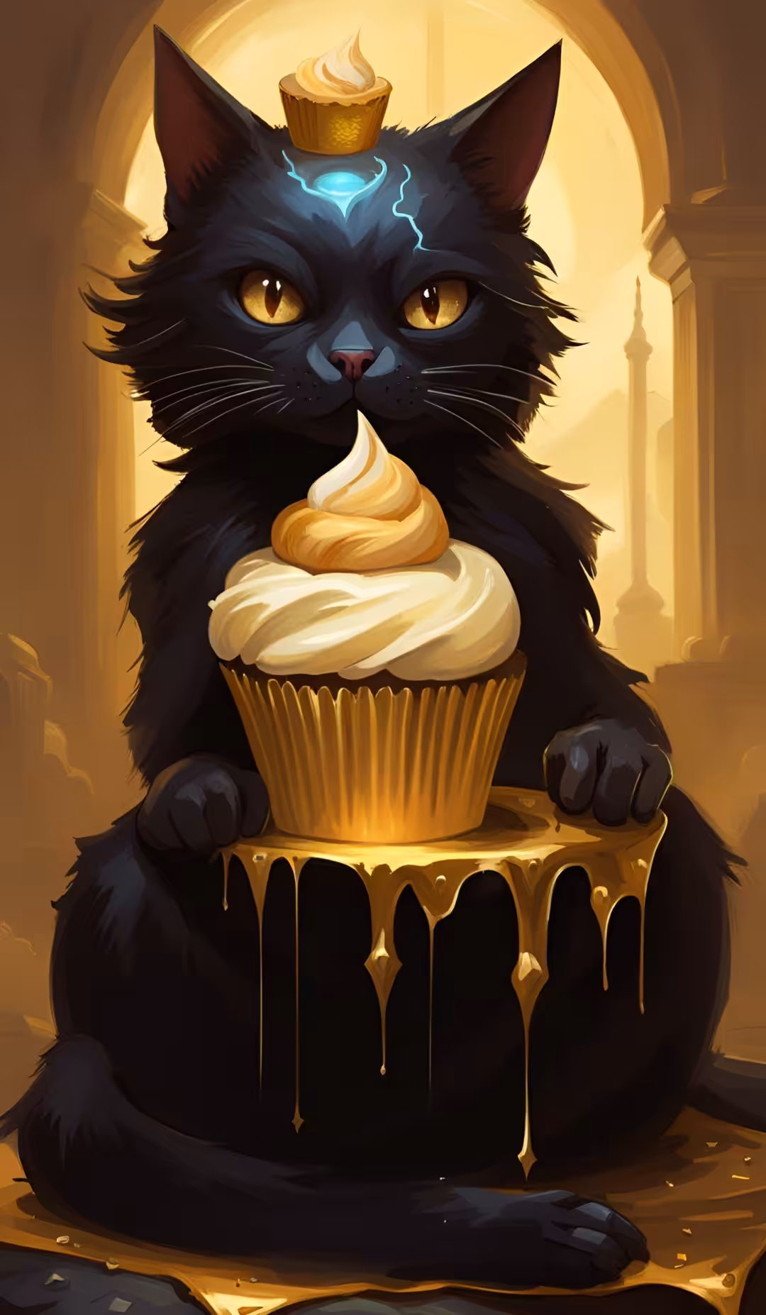 Thunder Cupcake Cat