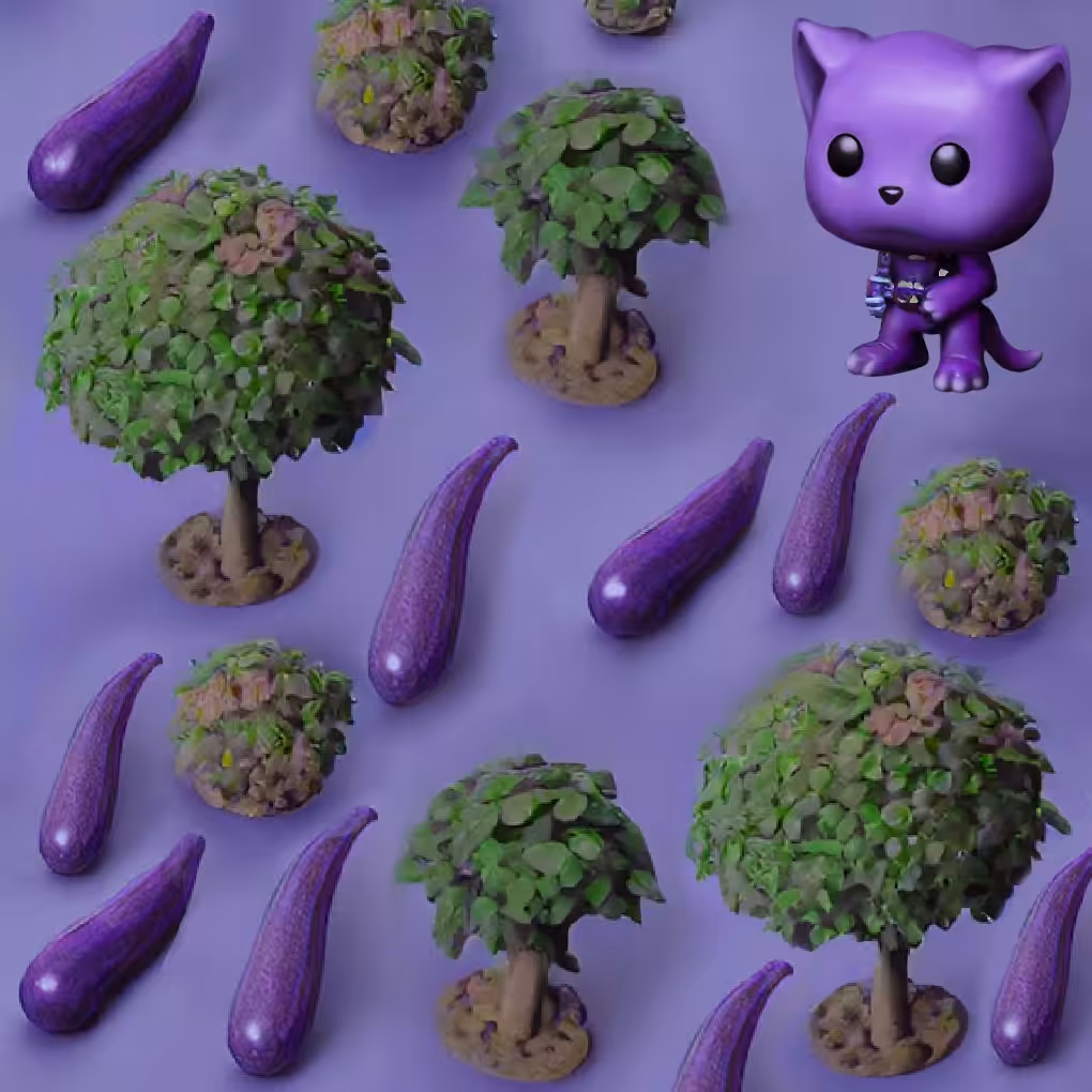 PPC (purple puzzled cat)