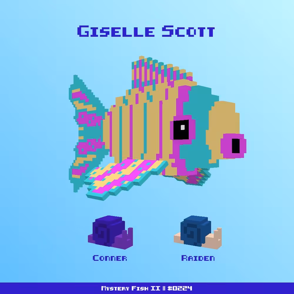 Giselle Scott :: Mystery Fish 0224/1000 